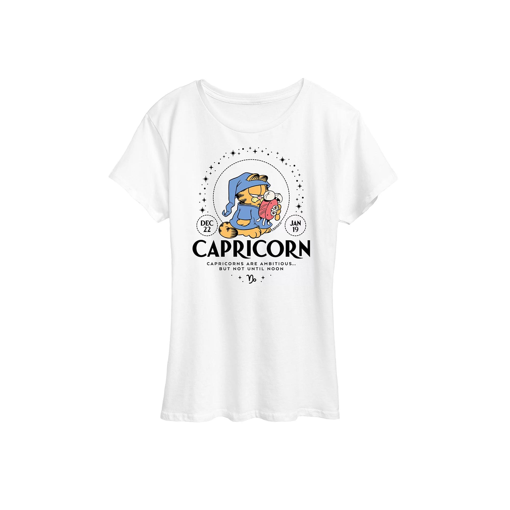 Plus Garfield Capricorn Graphic Tee, Women's,  Product Image