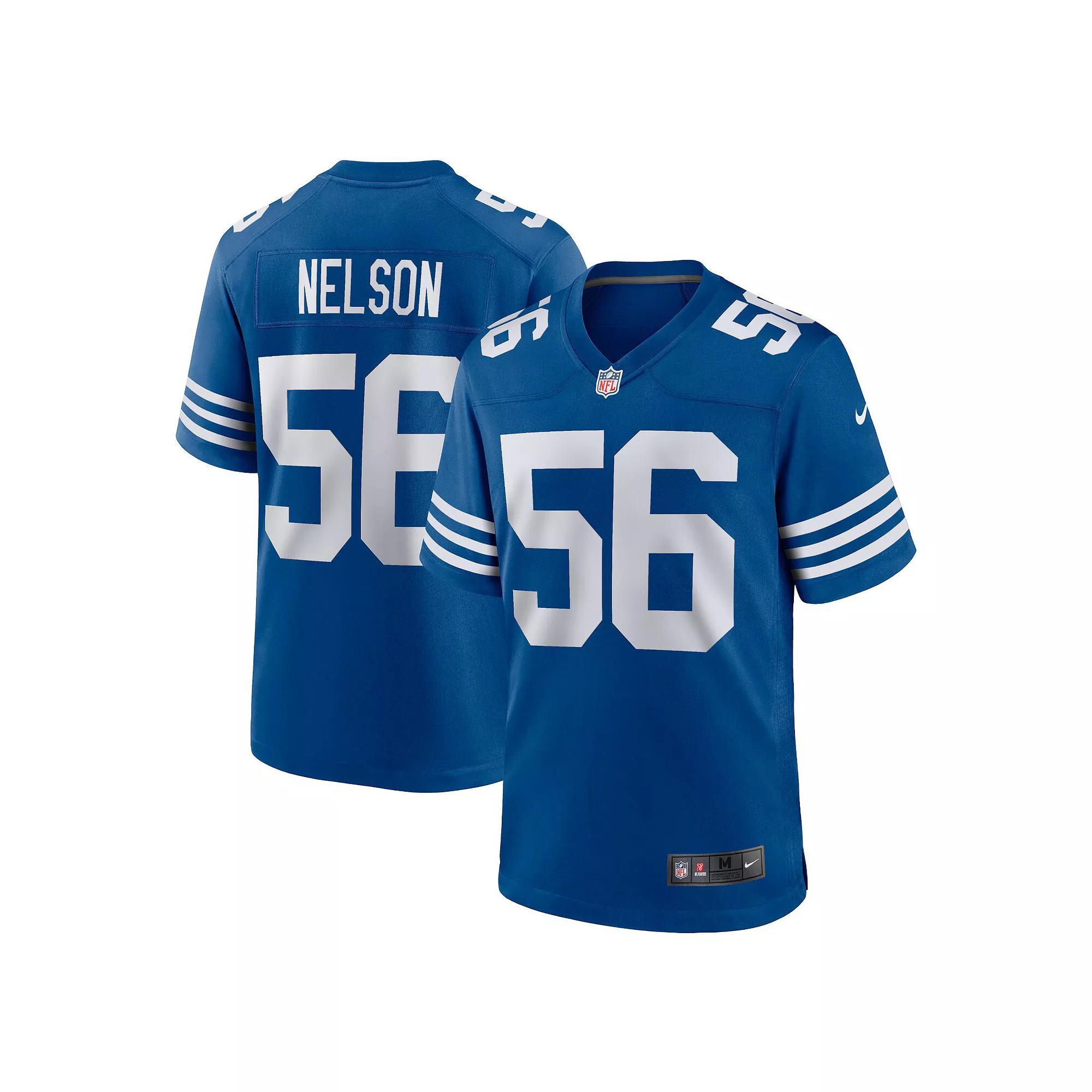 Men's Nike Quenton Nelson Royal Indianapolis Colts Alternate Game Jersey,  Product Image
