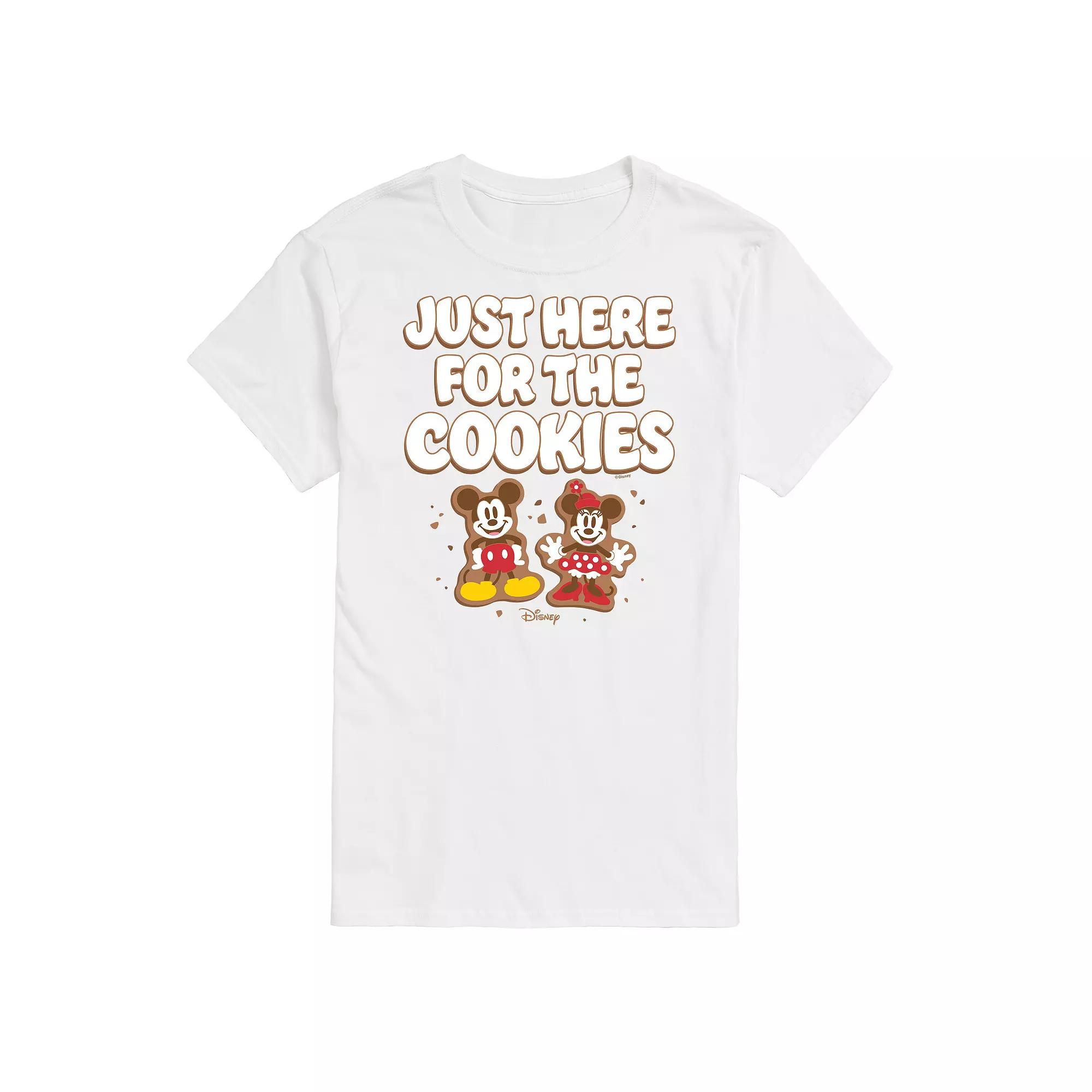 Disney's Big & Tall Just Here For The Cookies Graphic Tee, Men's,  Product Image