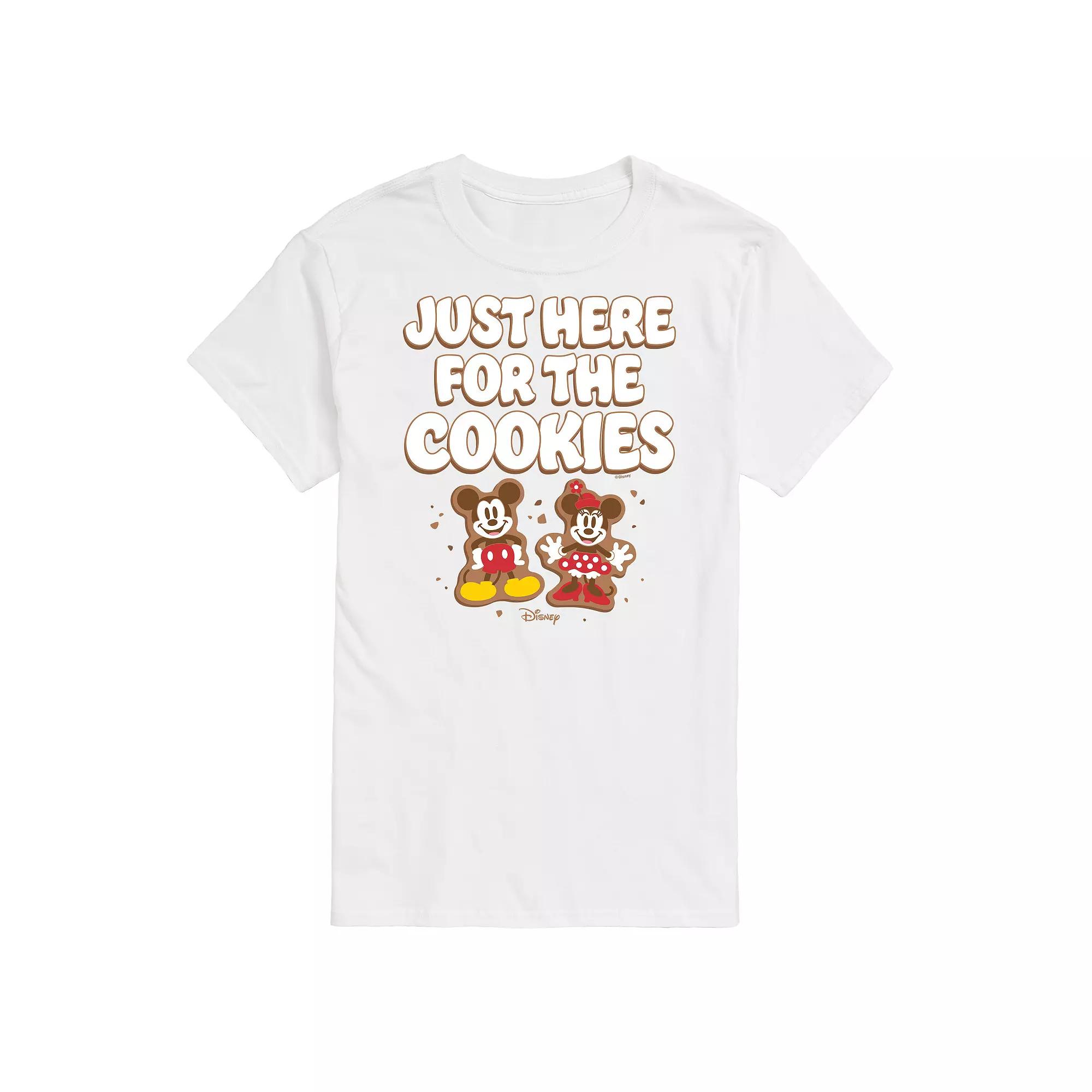 Disney's Big & Tall Just Here For The Cookies Graphic Tee, Men's,  Product Image