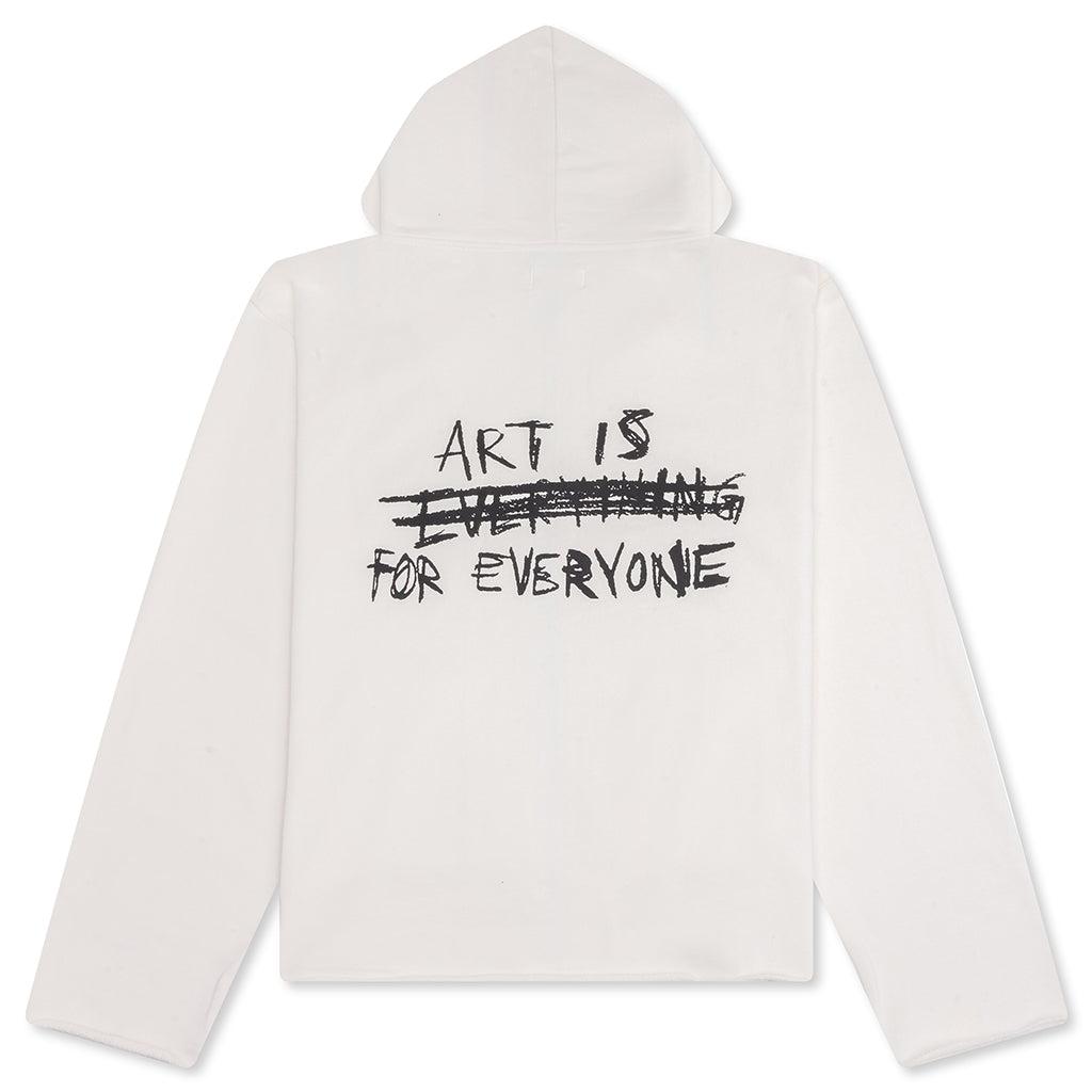 Honor Art Institute Zip Hoodie - Bone Male Product Image
