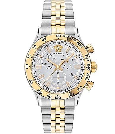 Mens Hellenyium Chrono 44MM Bracelet Watch Product Image