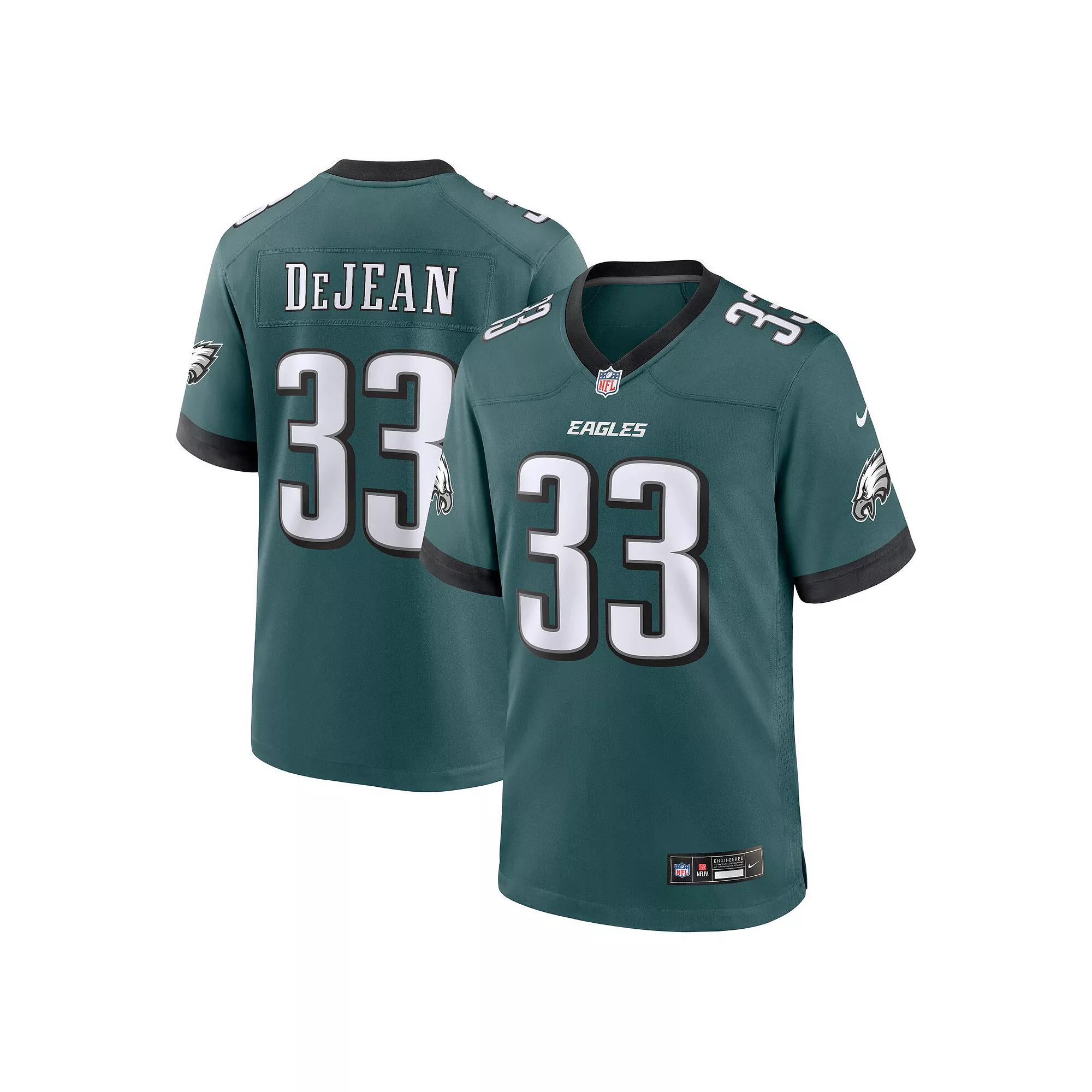 Cooper DeJean Philadelphia Eagles Nike Mens NFL Game Jersey | 67NM0ABR86F-XZB Product Image