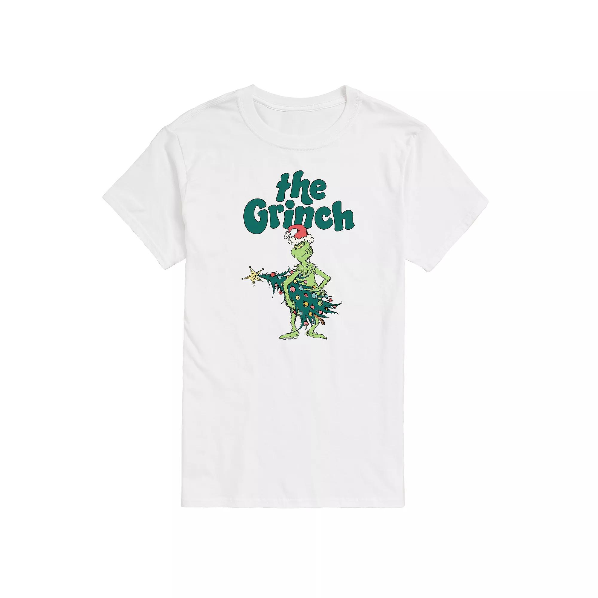 Men's Dr. Seuss The Grinch Tree Graphic Tee,  Product Image