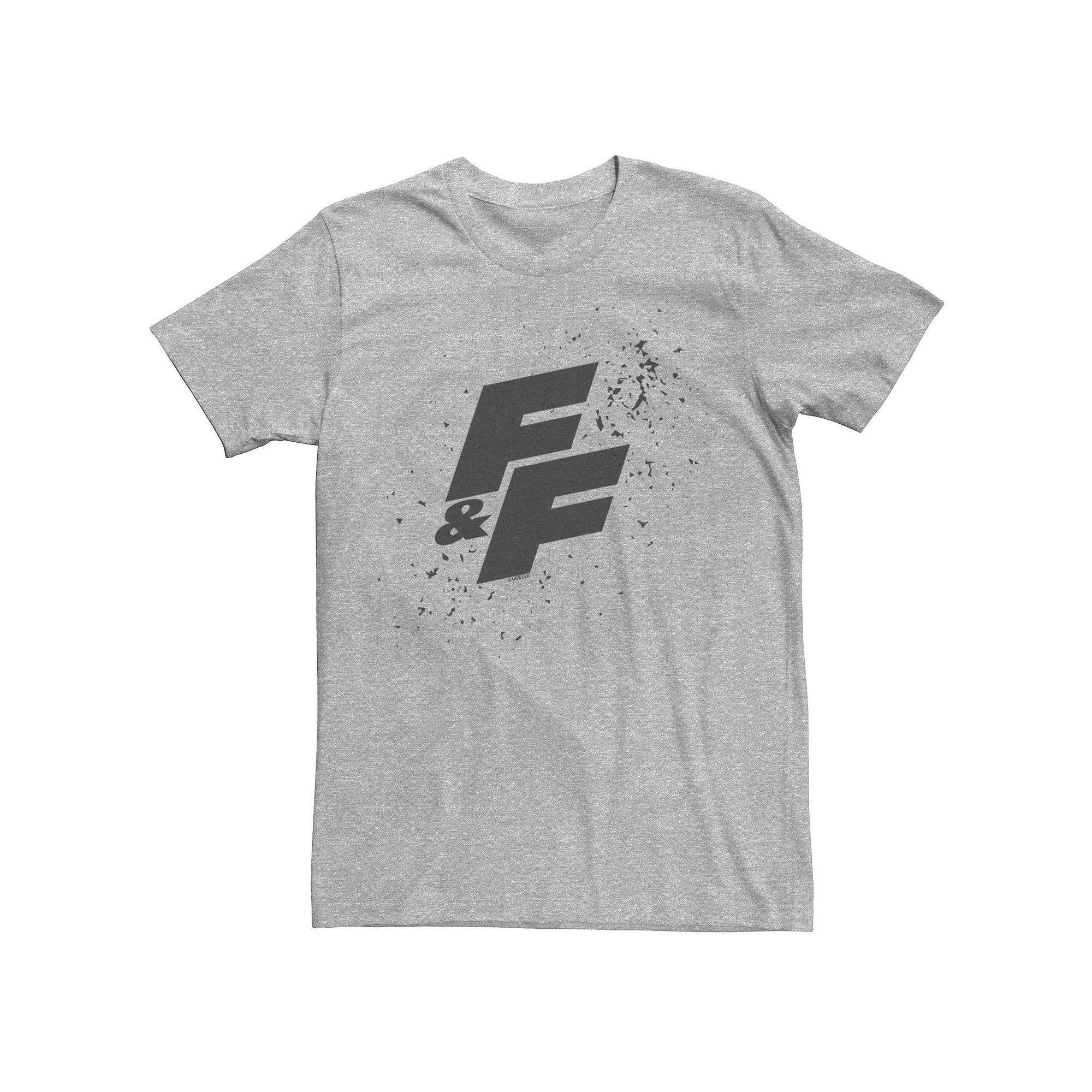Men's Fast & Furious Paint Splatter Bold Logo Graphic Tee,  Product Image