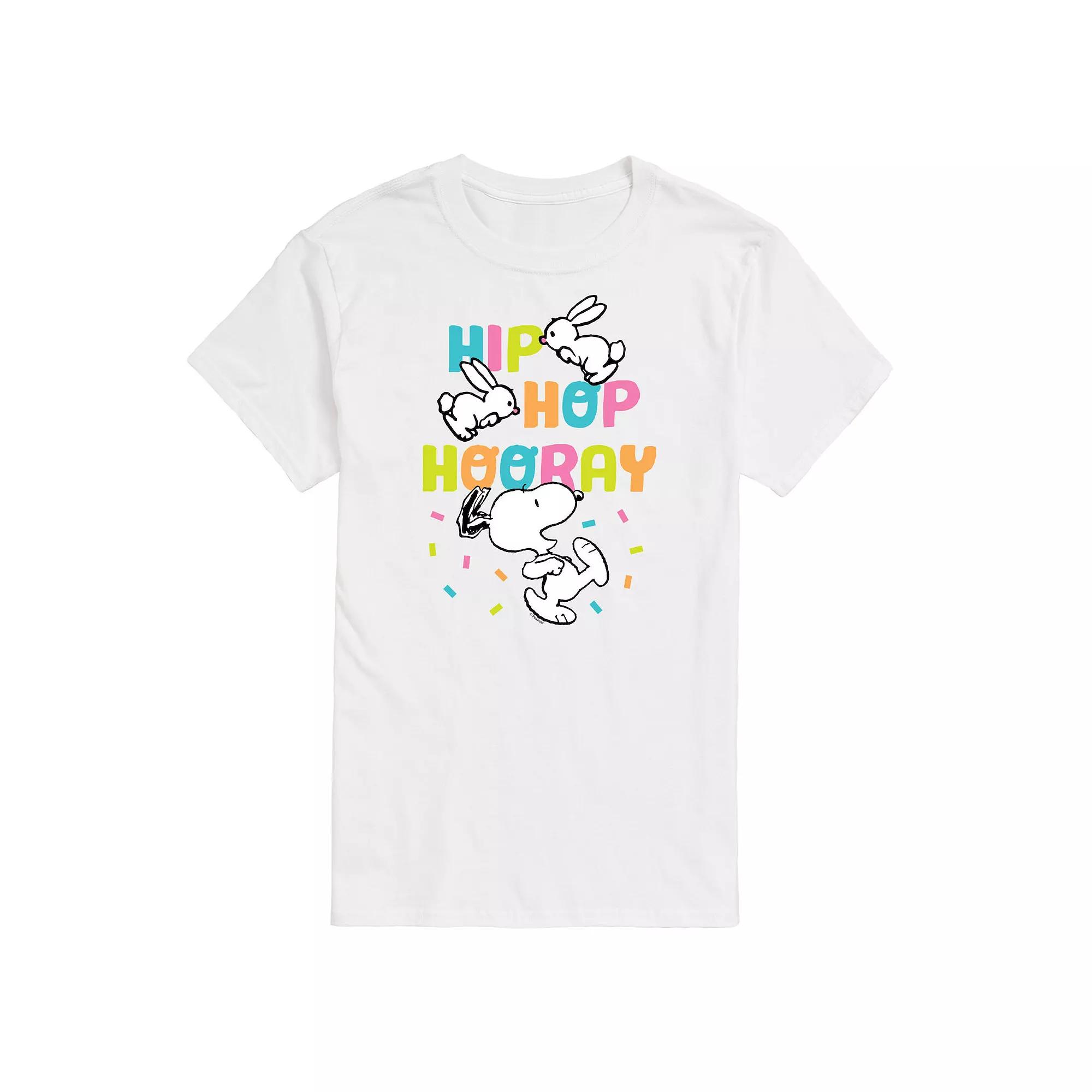 Men's Peanuts Easter Hip Hop Hooray Graphic Tee,  Product Image