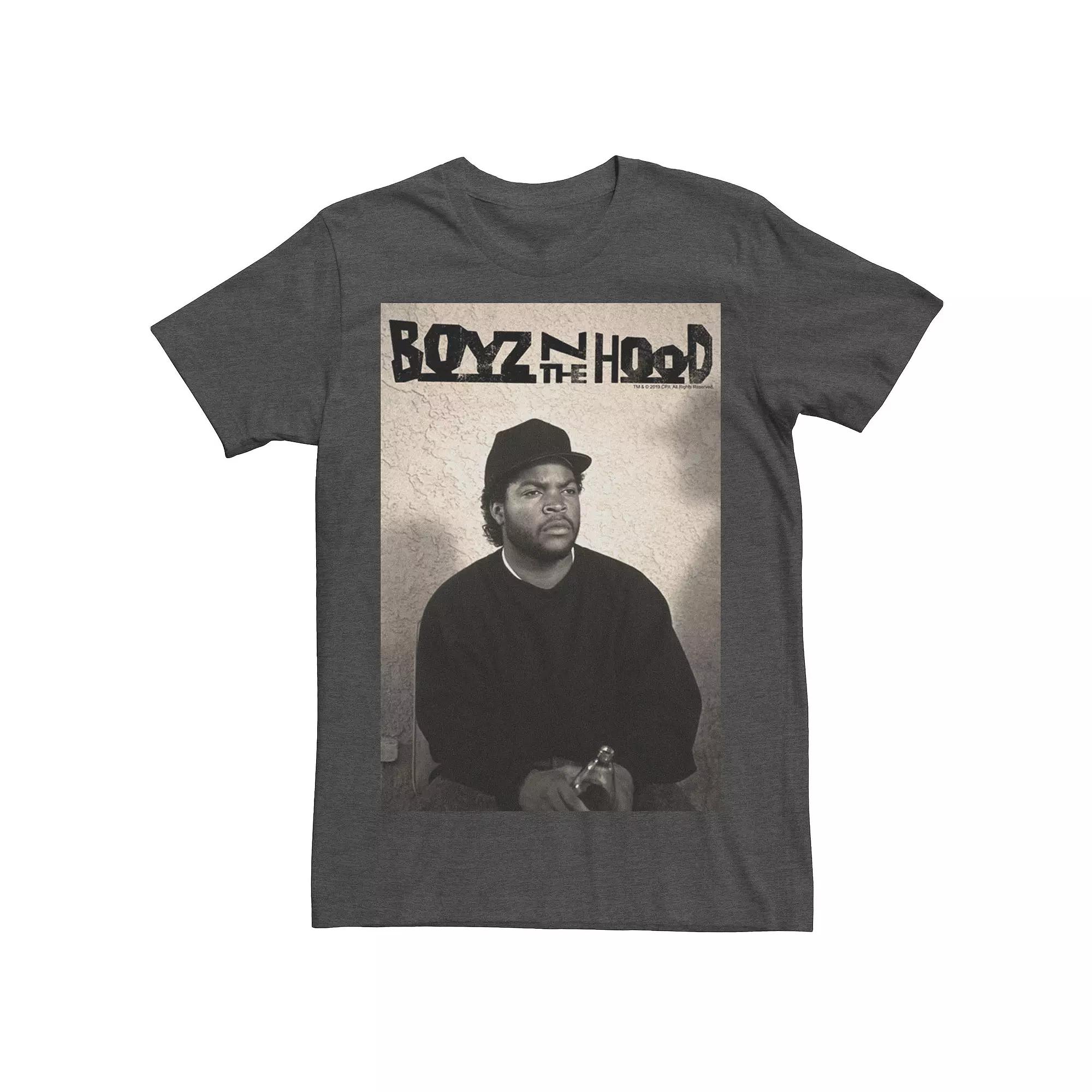 Big & Tall Boyz In The Hood Cube Thought Photo Real Tee, Men's, Size: 4XL, Black Product Image