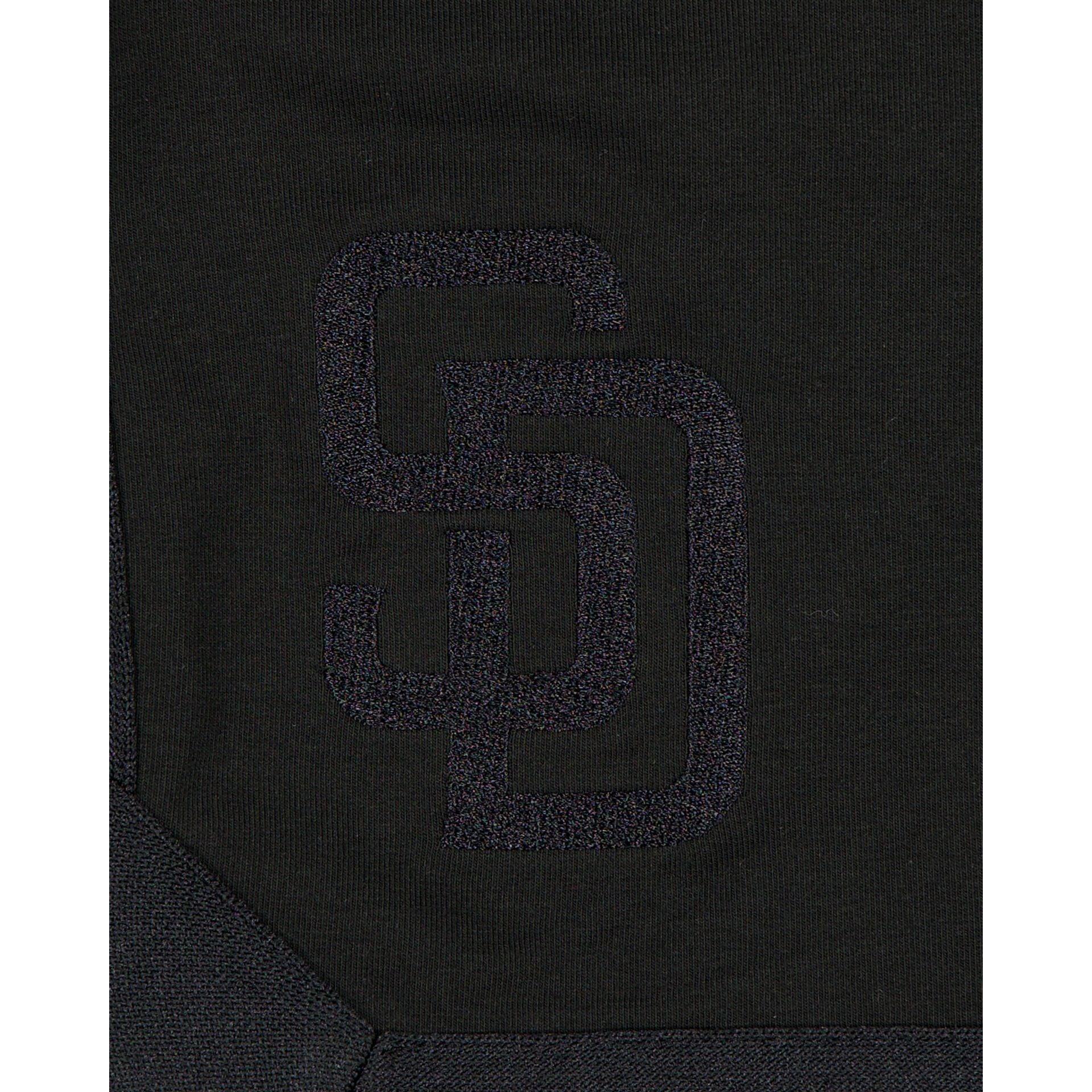 San Diego Padres Black on Black Logo Select Shorts Male Product Image