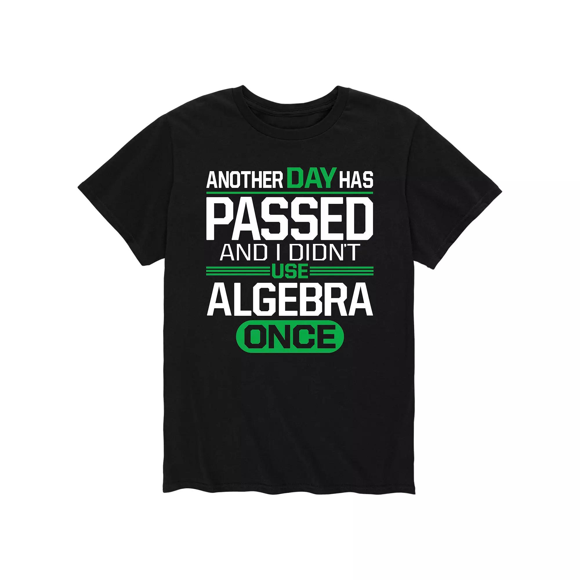Men's Another Day Didnt Use Algebra Tee,  Product Image
