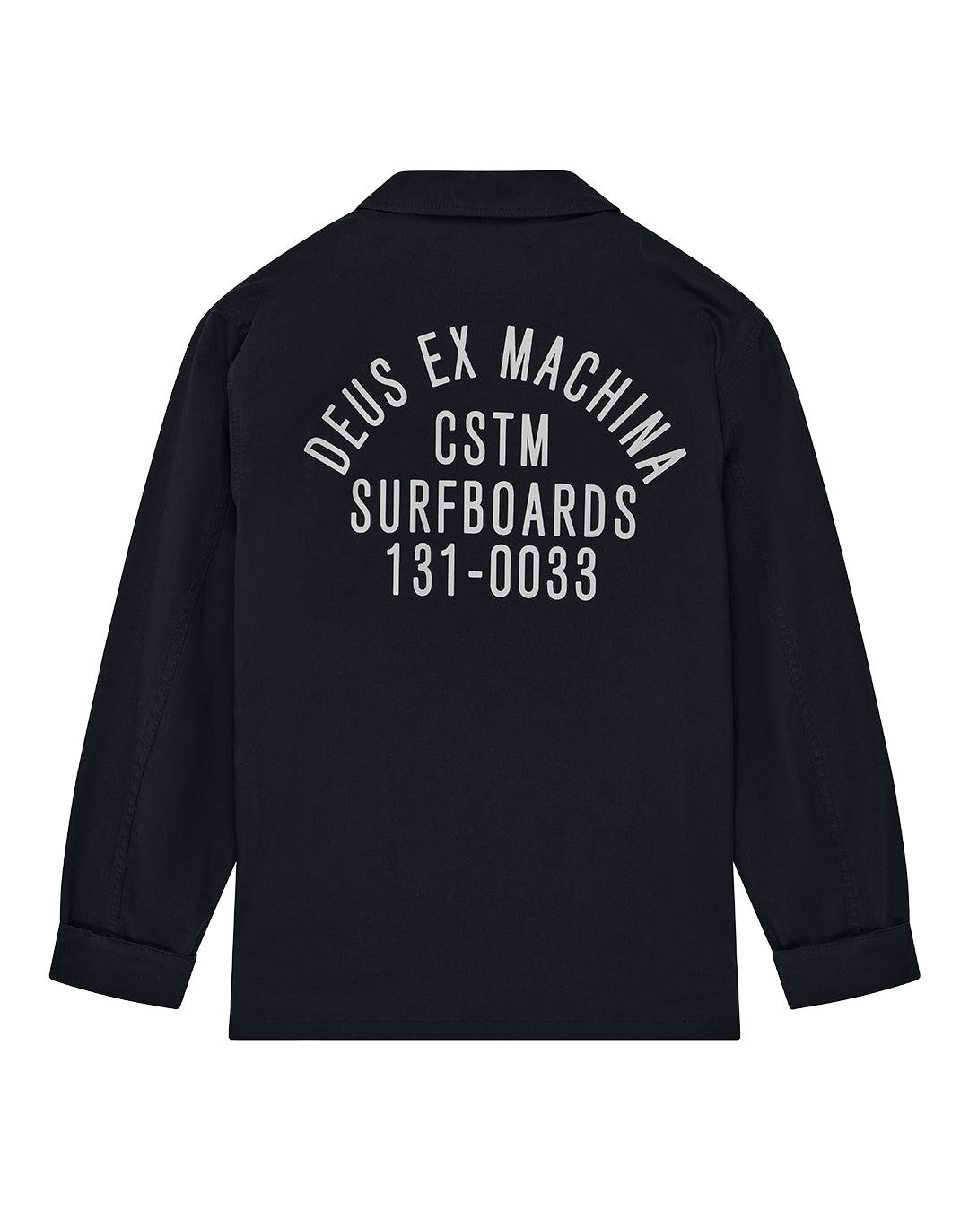 Tommy Poplin Surf Shirt - Black Product Image