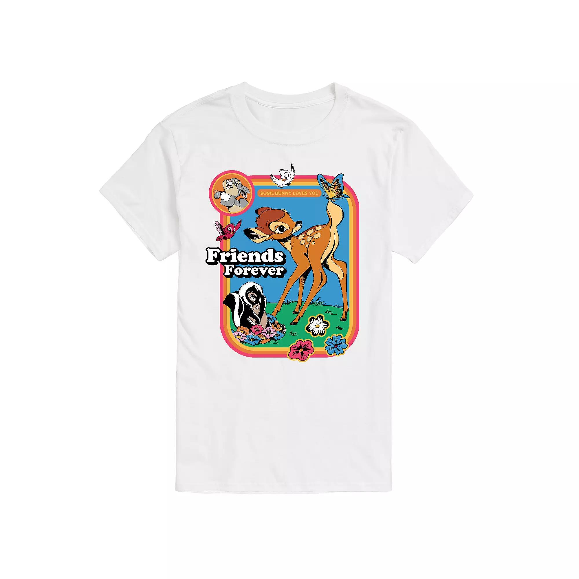 Disney's Bambi Big & Tall Friends Forever Graphic Tee, Men's,  Product Image
