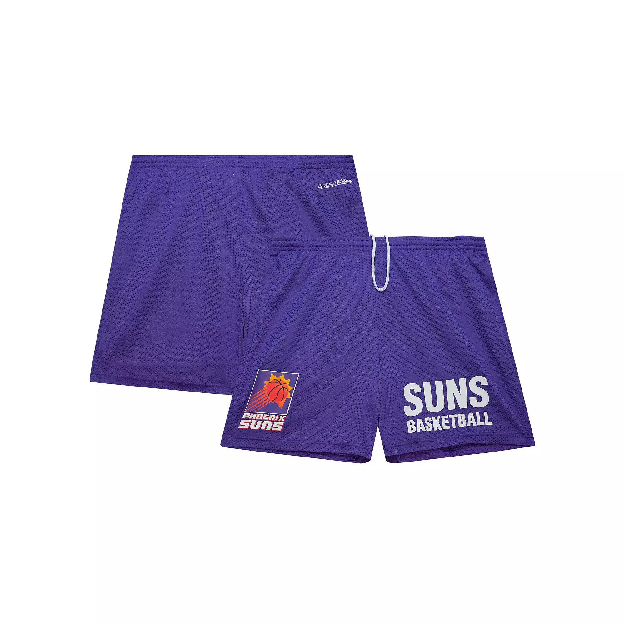 Men's Mitchell & Ness Purple Phoenix Suns Hardwood Classics Gameday Mesh Shorts, Size: XL, Phx Purple Product Image