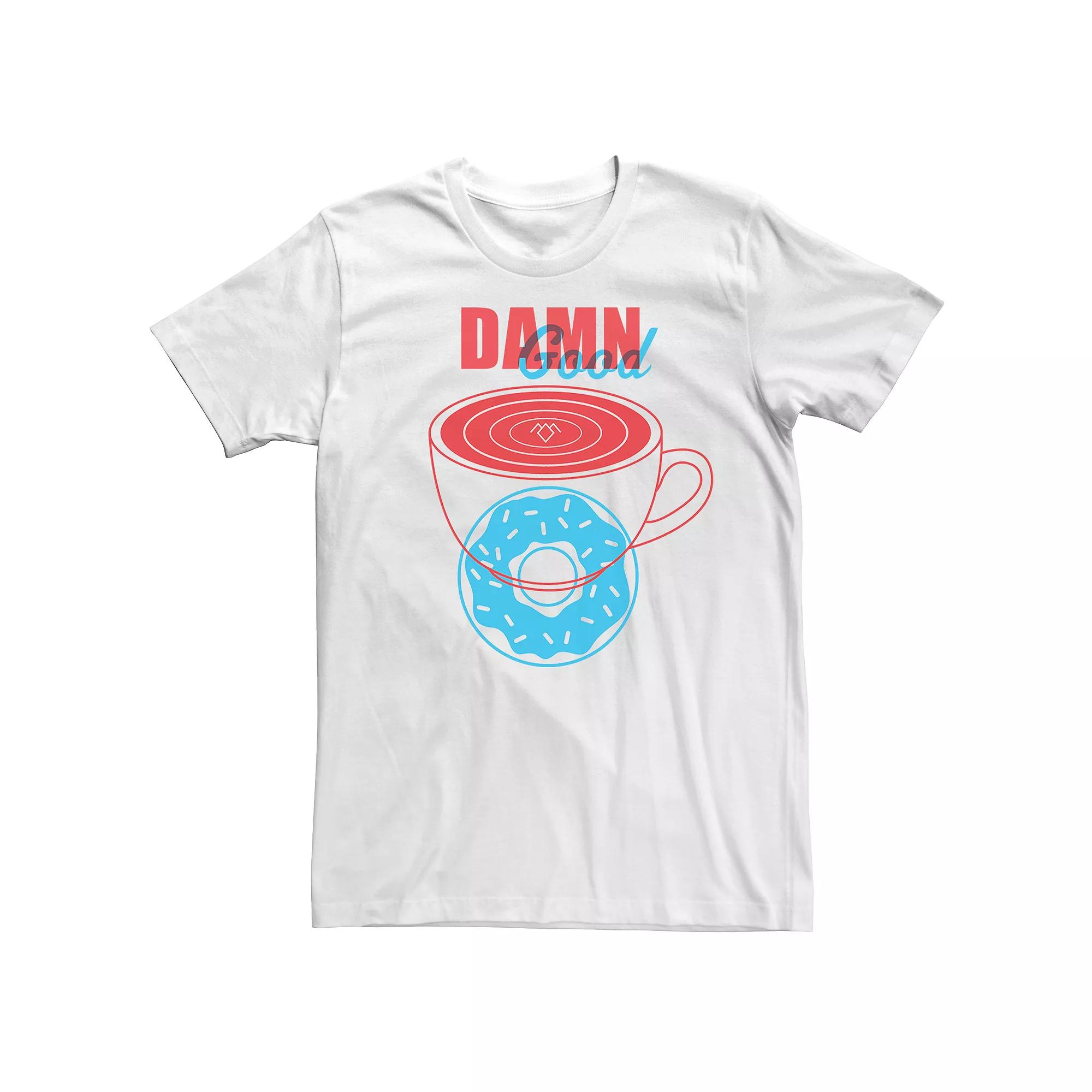 Men's Twin Peaks Donut Tee, Size: Medium, White Product Image
