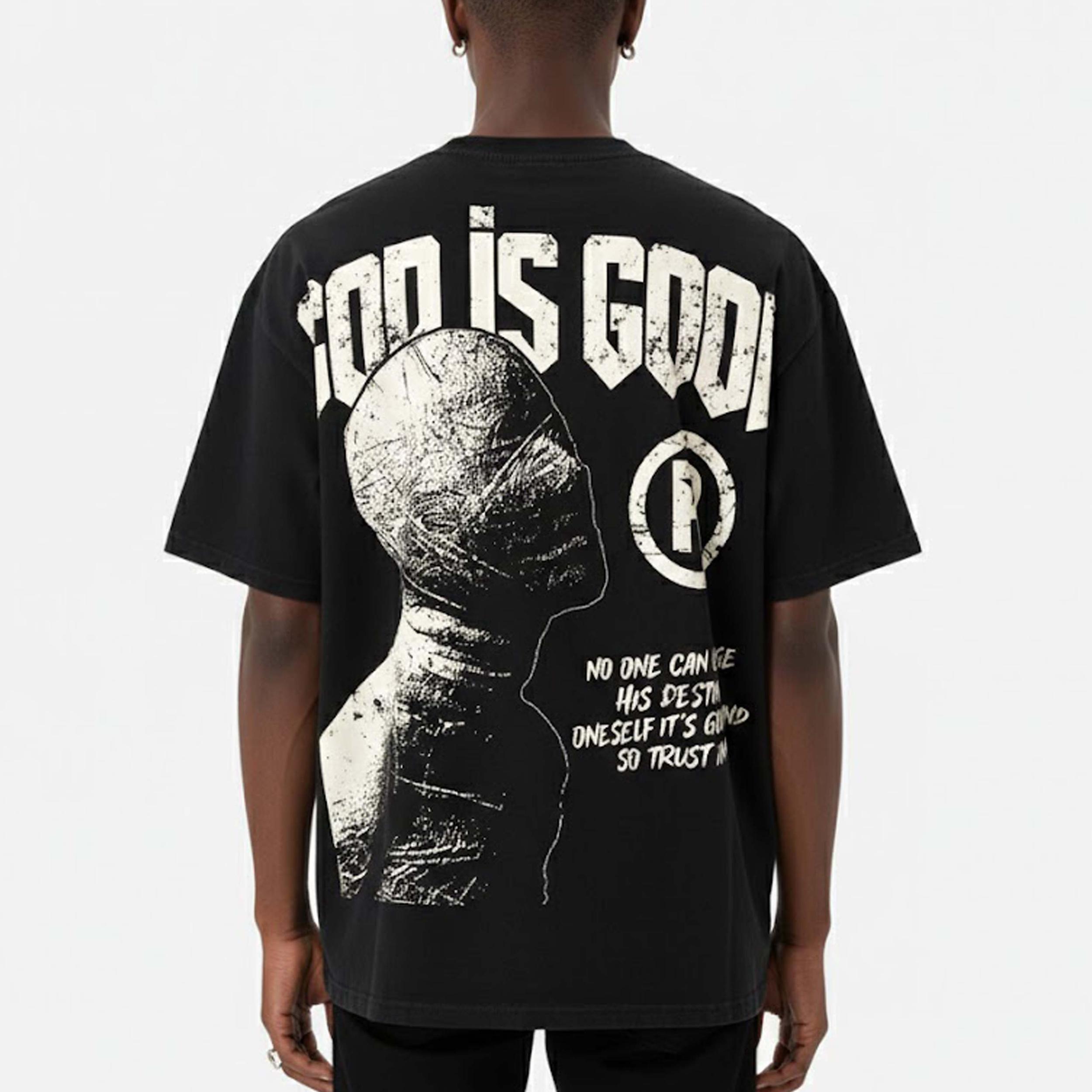 Virtual Shadow Graphic Hoodie Product Image