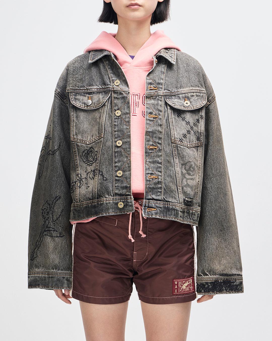 Mephistopheles Noir Jacket - Dirty Anthracite Product Image