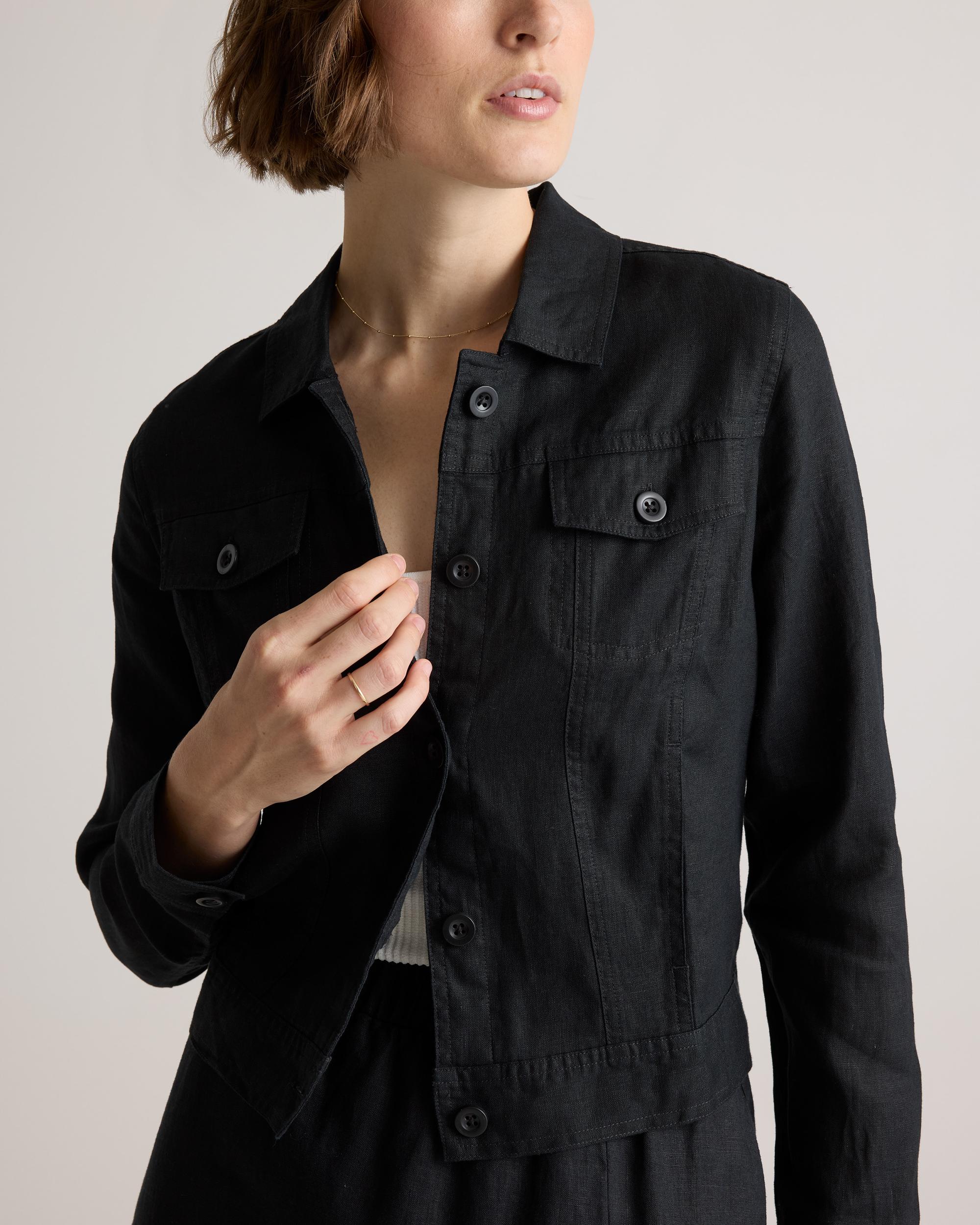 Quince | Women's 100% European Linen Jacket Product Image