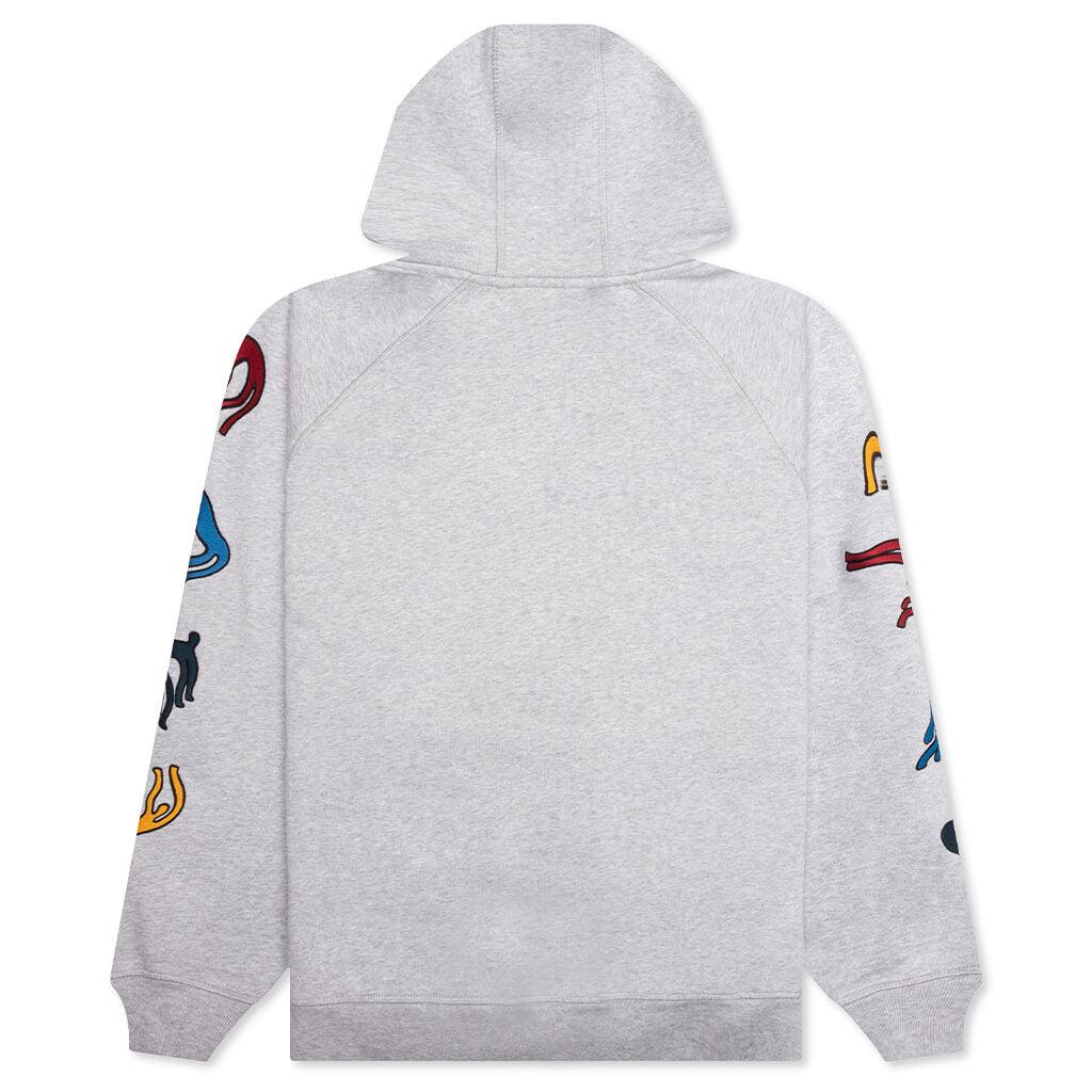 La Chambre Nuit Hooded Sweatshirt - Heather Grey Male Product Image