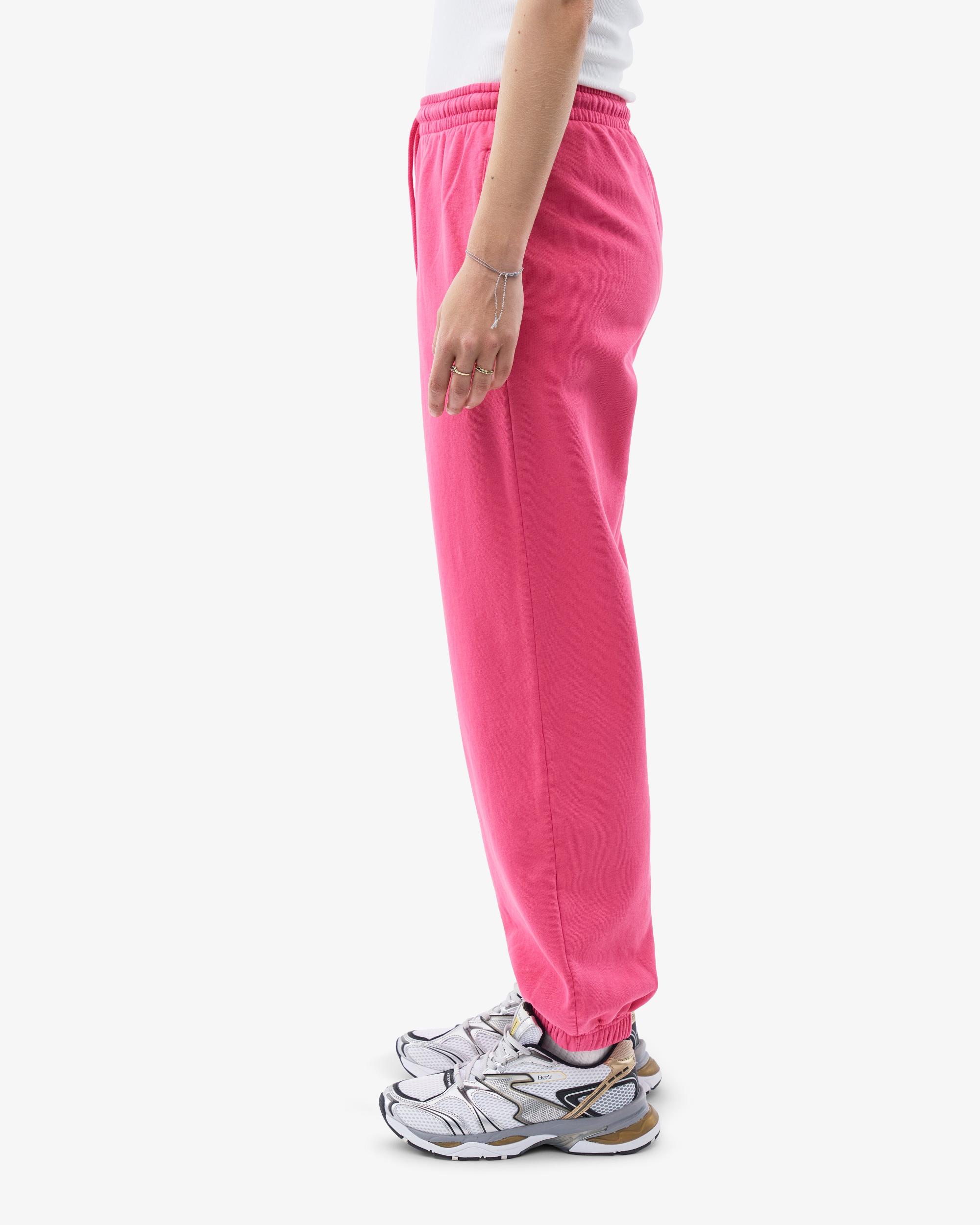 Organic Relaxed Sweatpants - Bubblegum Pink Product Image