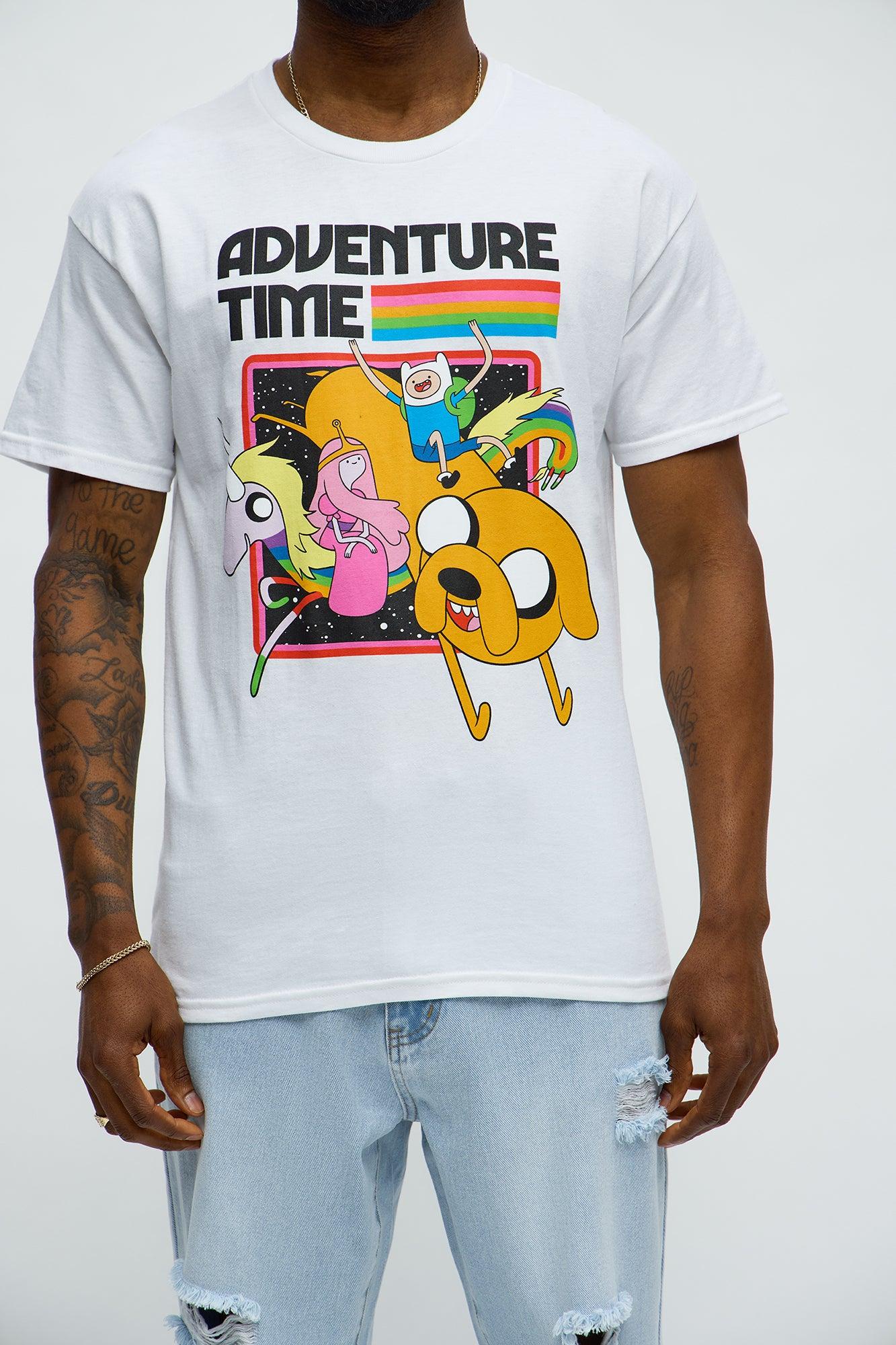 Adventure Time Short Sleeve Tee - White Product Image