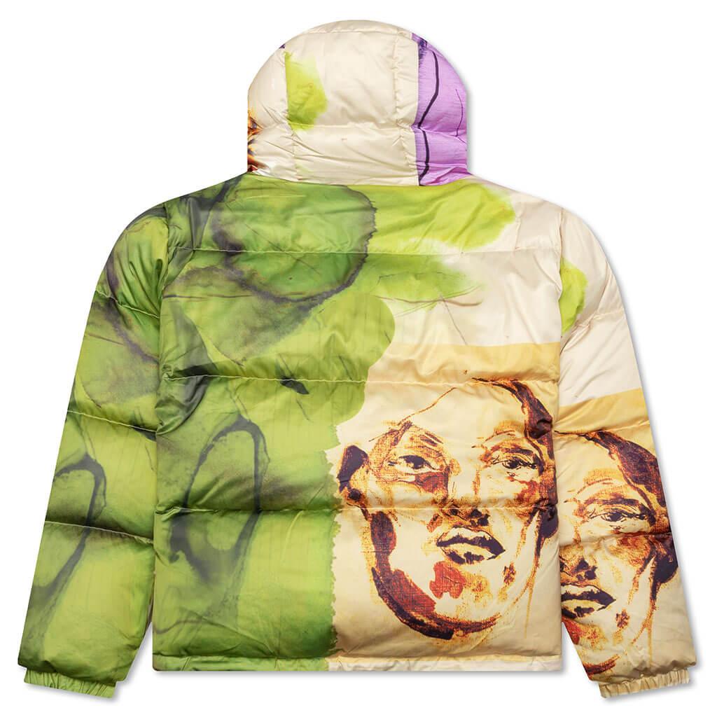 Printed Shiny Puffer - Multi Male Product Image
