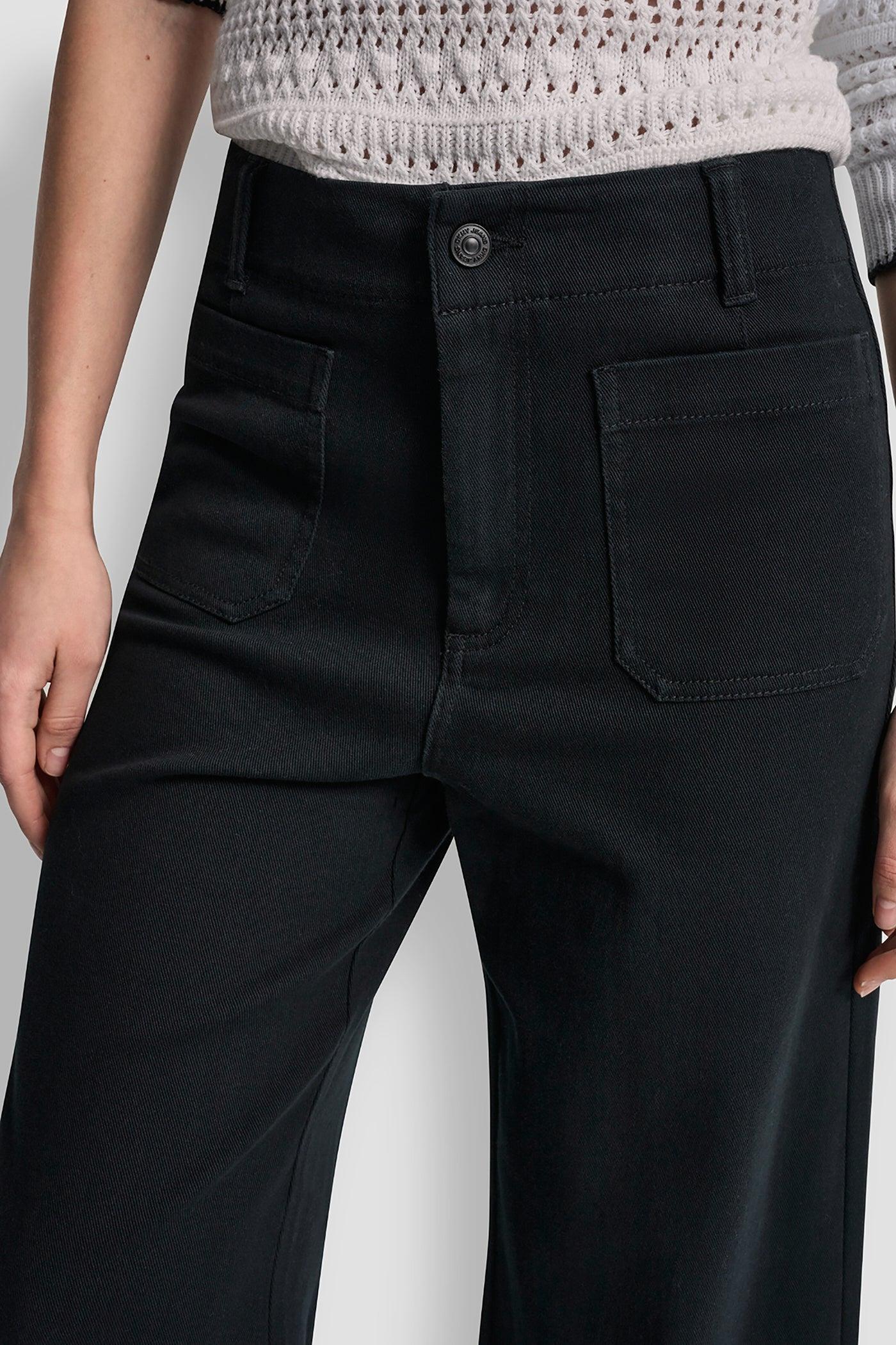 HIGH-RISE CROPPED WIDE LEG PANTS Product Image