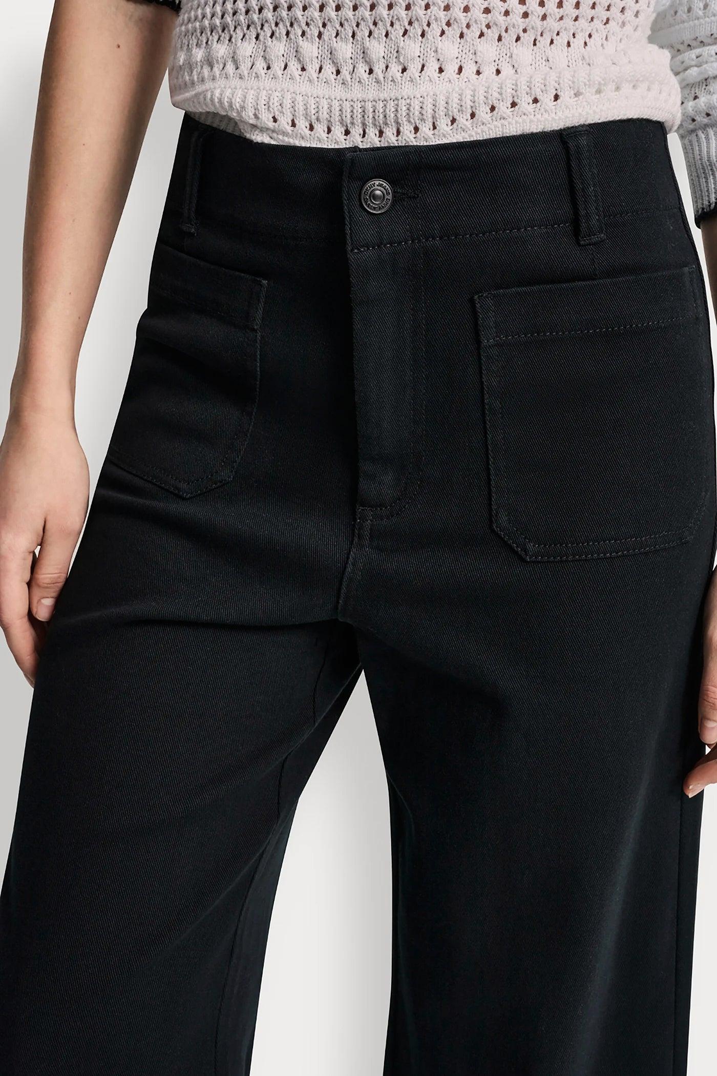 HIGH-RISE CROPPED WIDE LEG PANTS Product Image