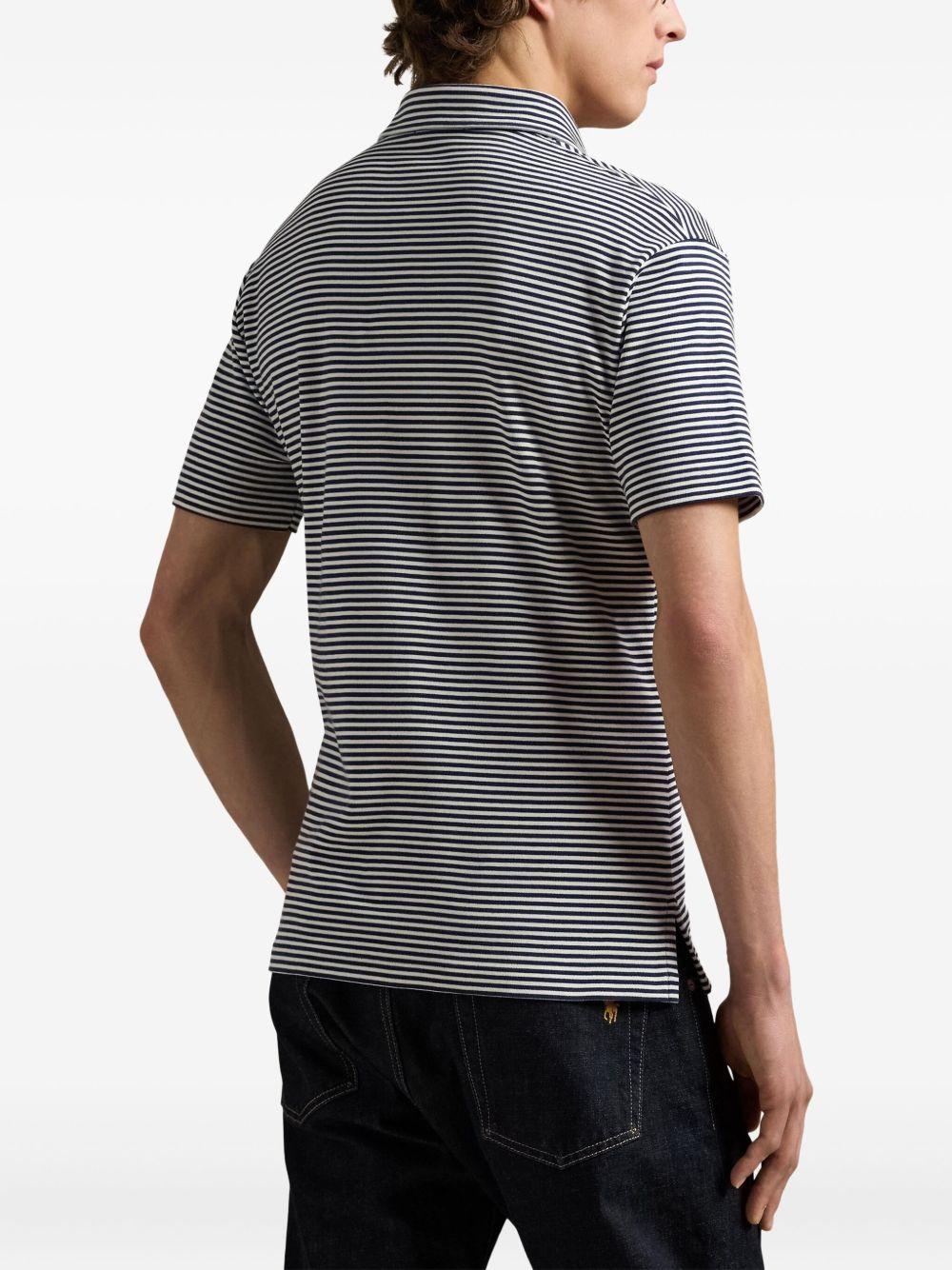 striped polo shirt Product Image