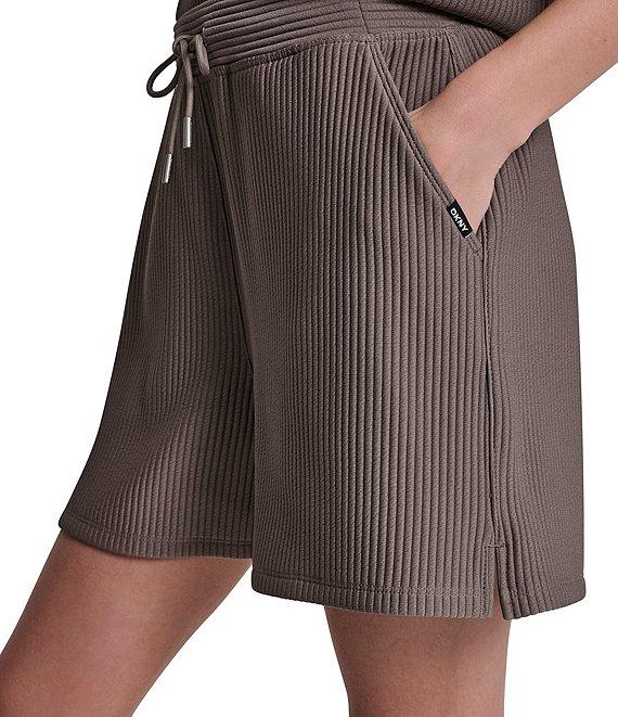 DKNY Sport by Donna Karan Coordinating Tech Ottoman Mid-Rise 4#double; Shorts Product Image