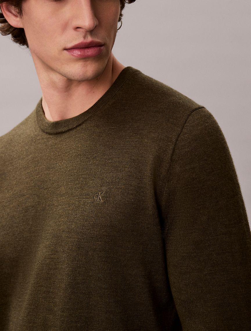 Extra Fine Merino Blend Crewneck Sweater Product Image