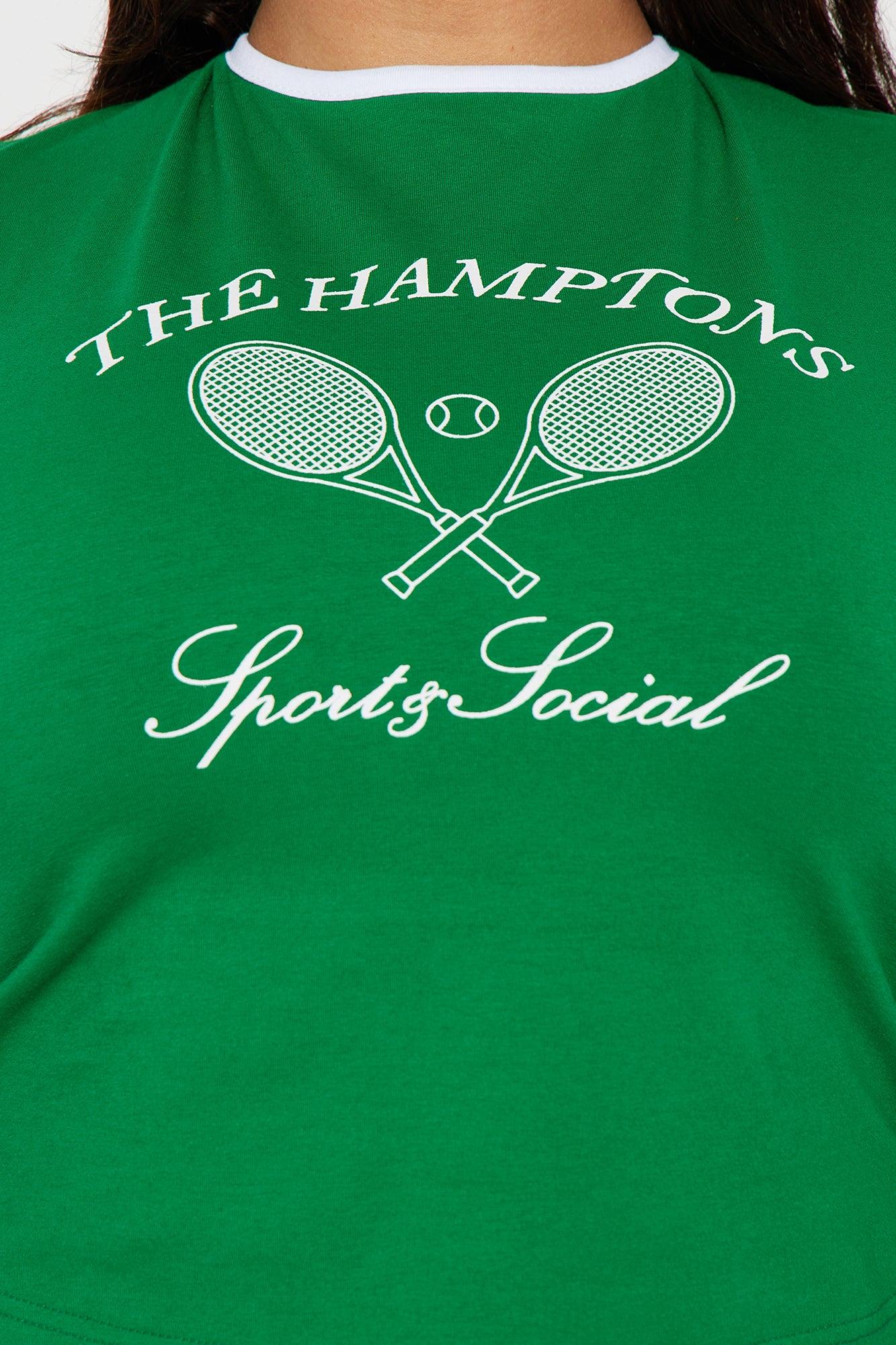 In The Hamptons Skirt Set - Green Product Image