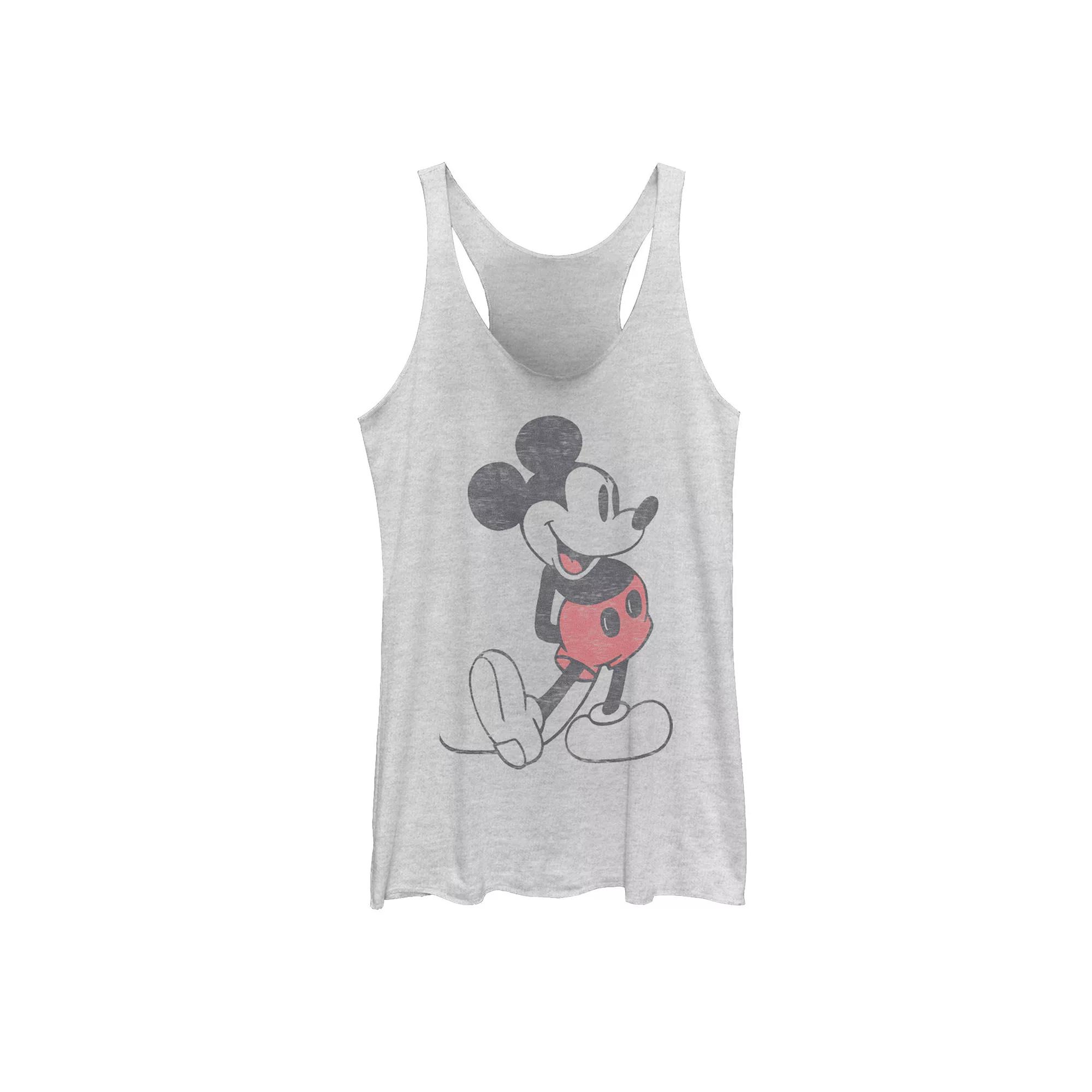 Disney's Mickey & Friends Mickey Mouse Vintage Portrait Racerback Tank Top, Girl's,  Product Image