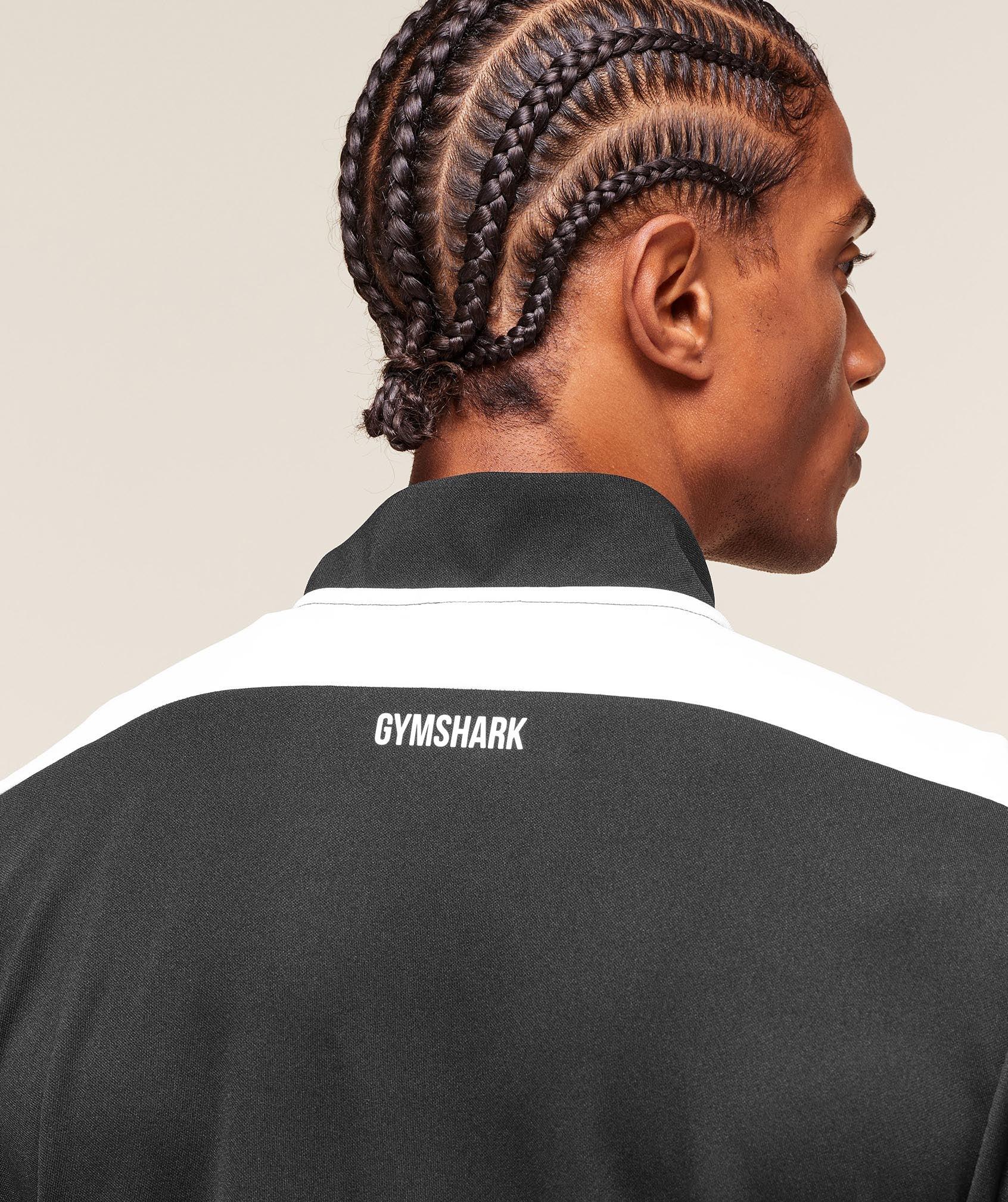 Gymshark Arrival Block Track Jacket - Black Male Product Image