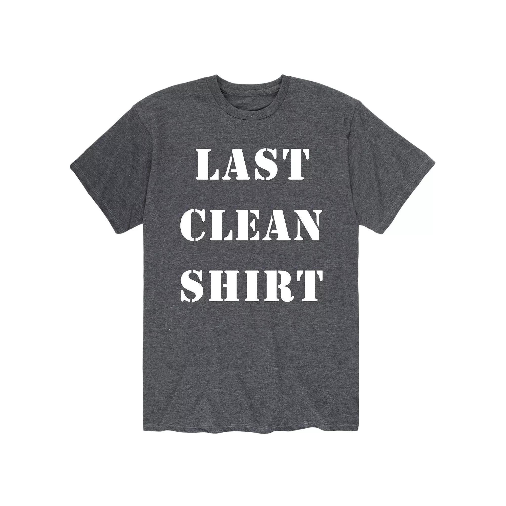 Men's Last Clean Shirt Tee,  Product Image