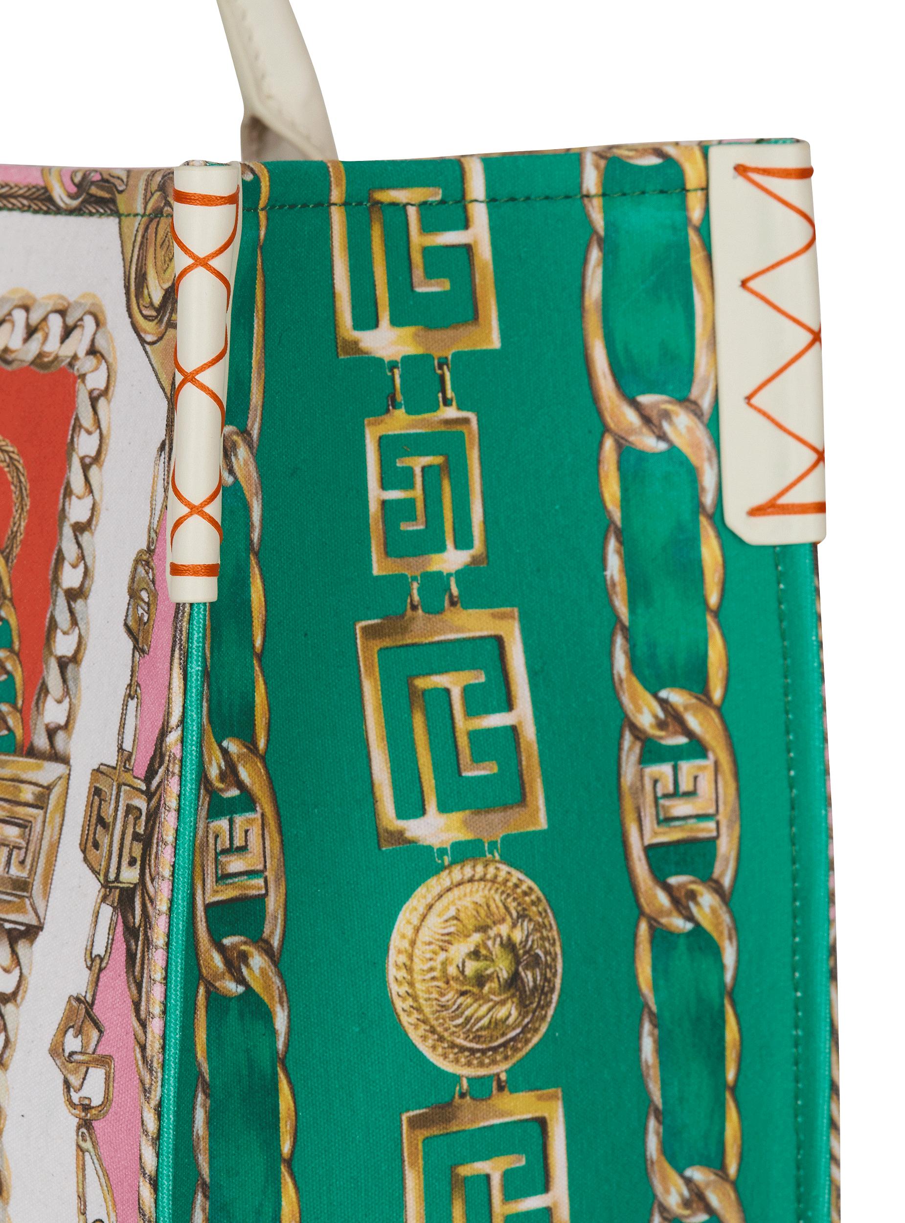 B-Army Medium tote bag in printed canvas  Product Image