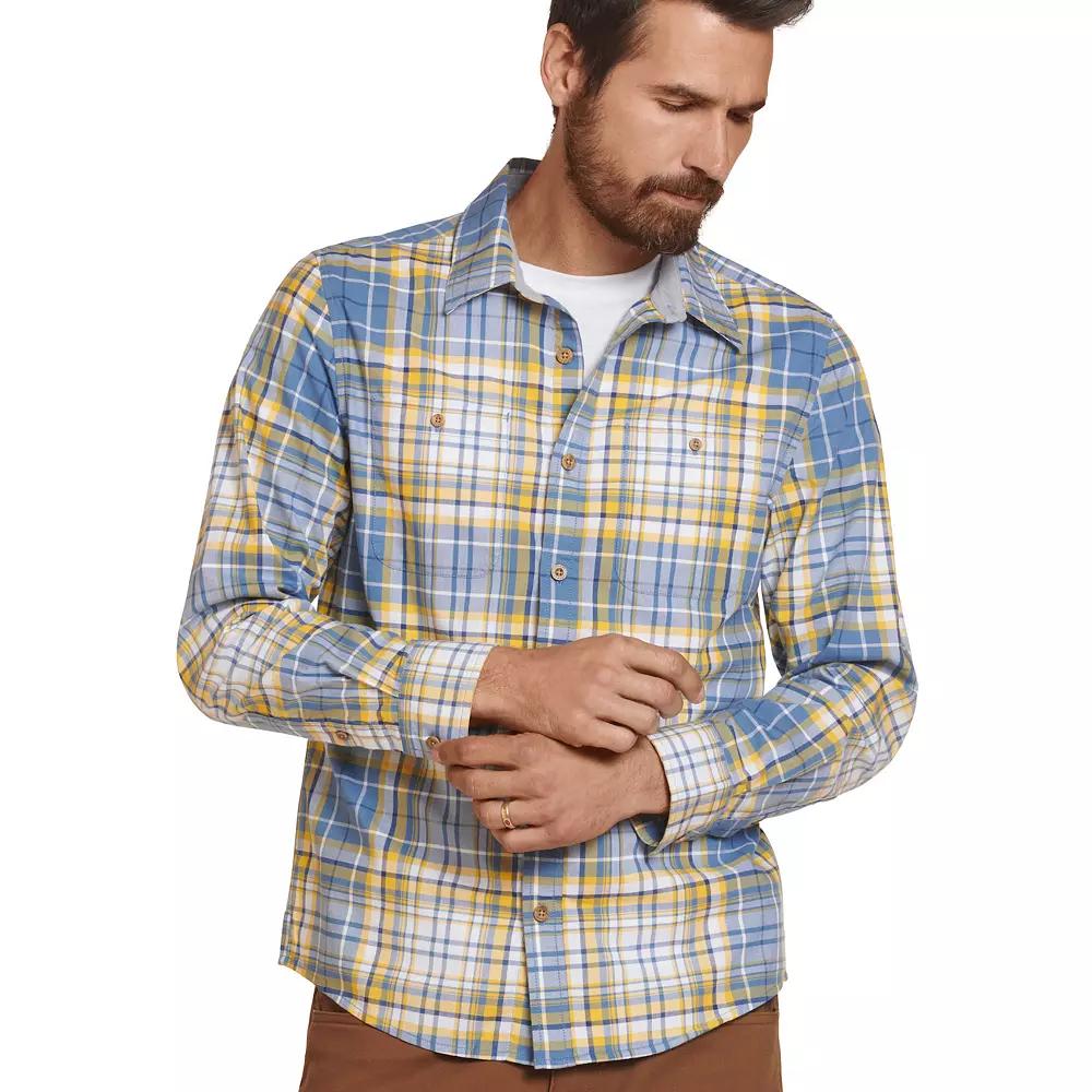 Jockey Outdoors™ by Luke Bryan Long Sleeve Woven Button-Up Shirt, Men's,  Product Image