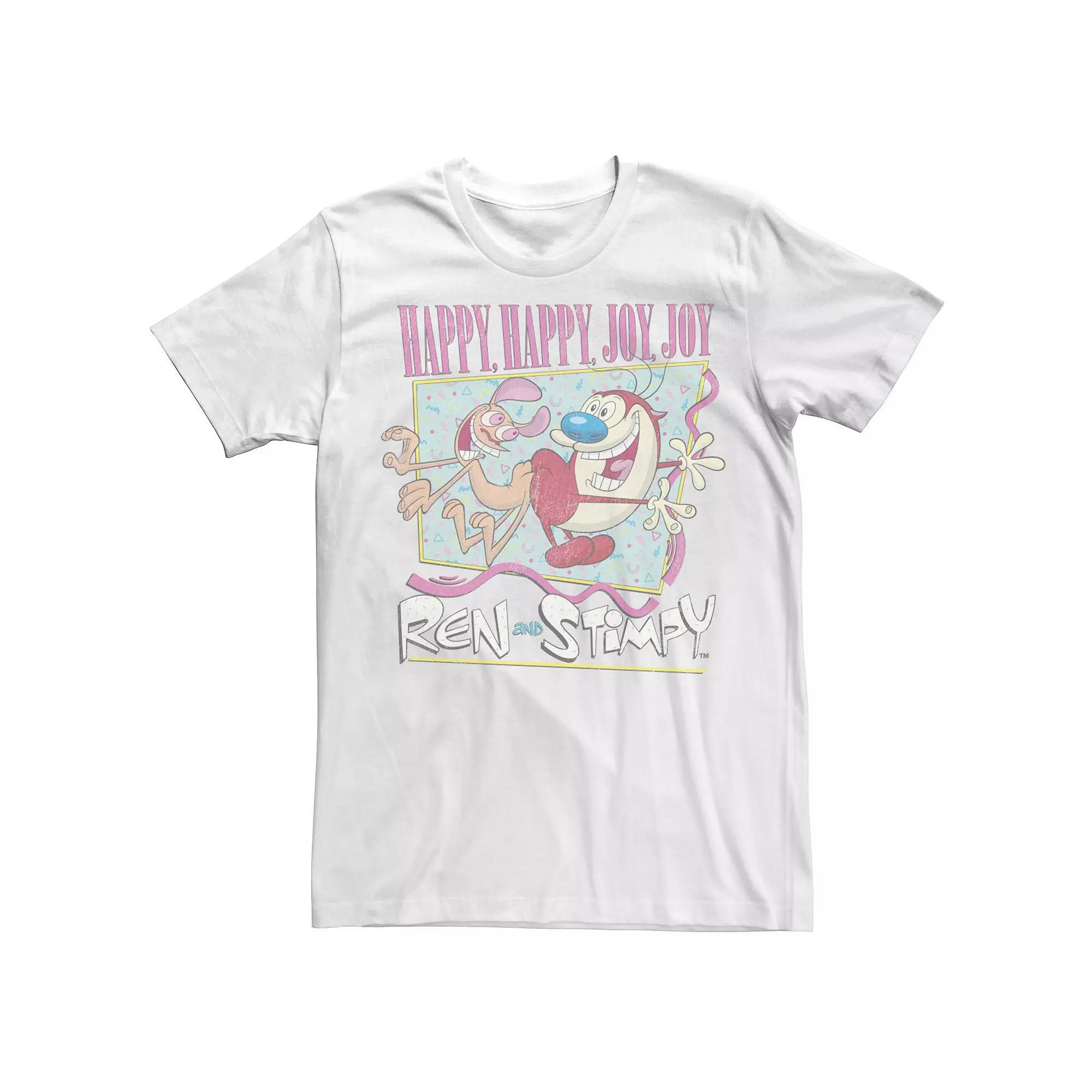 Men's Ren & Stimpy 90's Style Tee,  Product Image