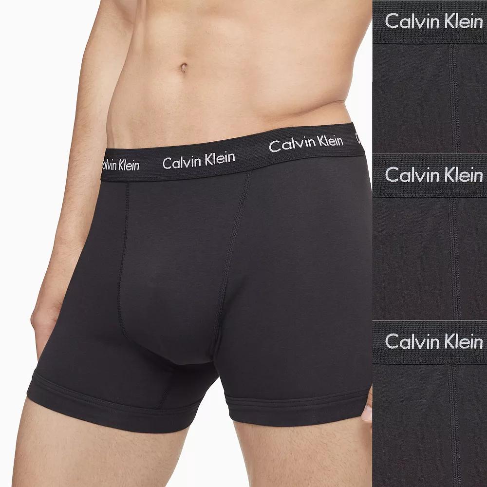 Calvin Klein Cotton Stretch Moisture Wicking Boxer Briefs, Pack of 3 Product Image