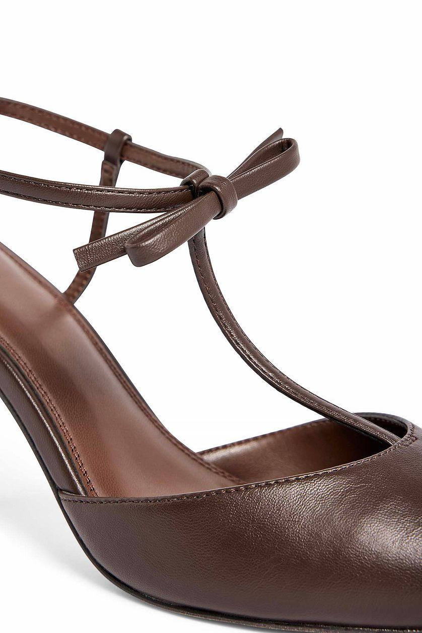 Bow T-Bar Pumps Product Image