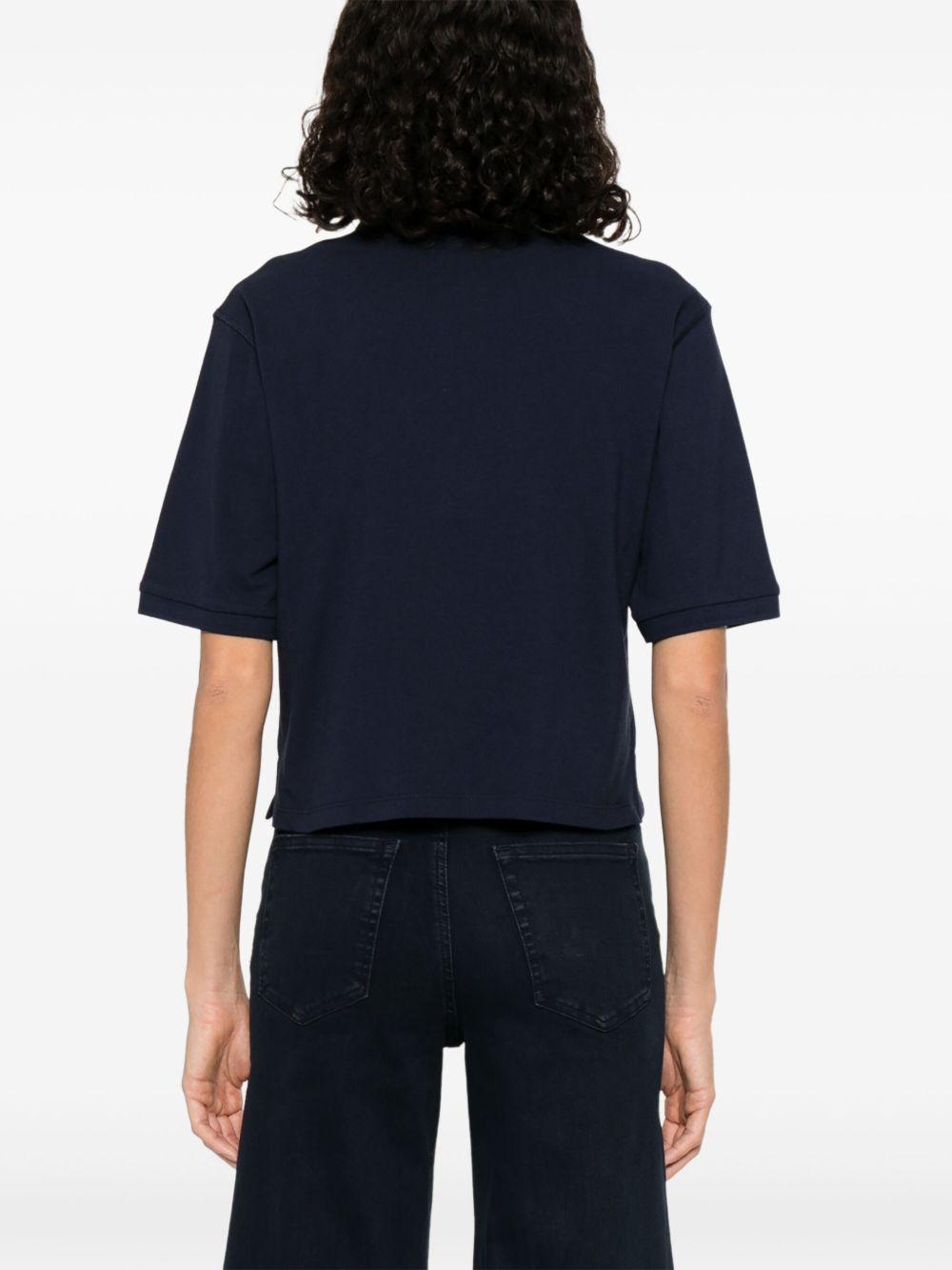 logol-embroidered polo shirt  Product Image