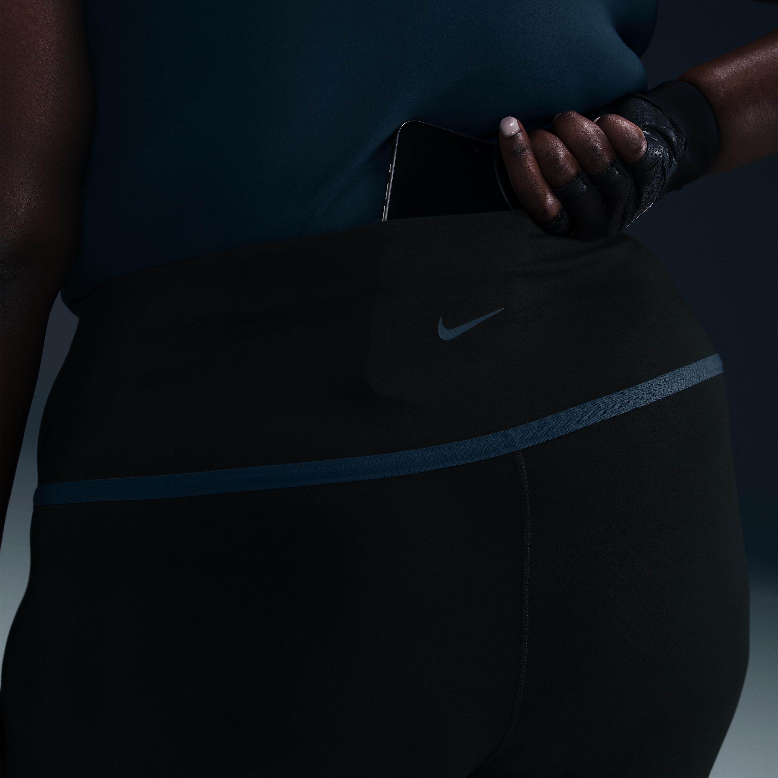 Nike One Women's High-Waisted 7/8 Leggings (Plus Size) Product Image