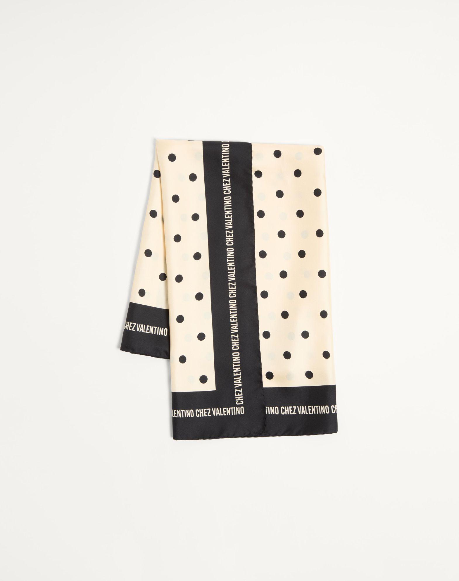 Chez Valentino Silk Scarf  Product Image