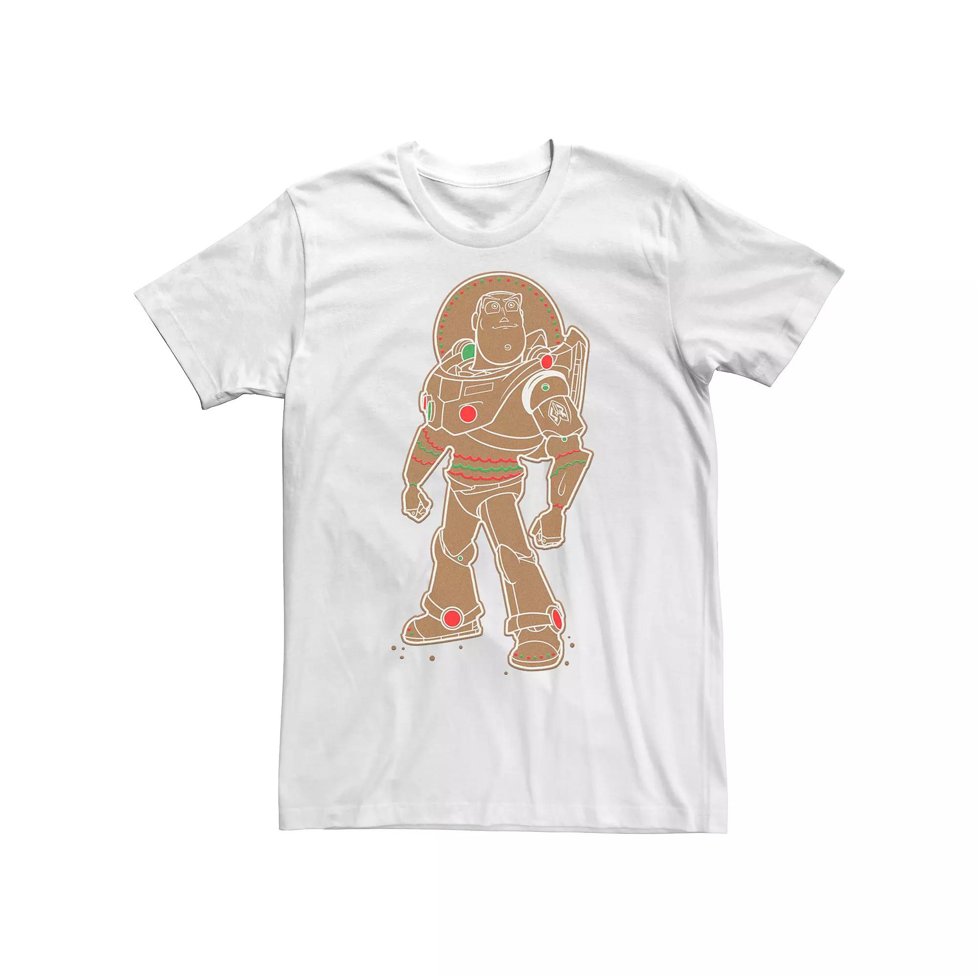 Disney / Pixar's Toy Story Buzz Lightyear Men's Christmas Cookie Tee,  Product Image