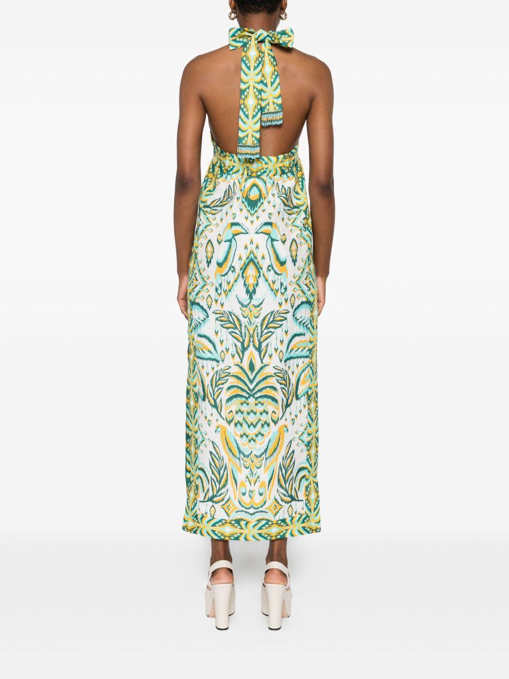 Tropical Tapestry maxi dress Product Image