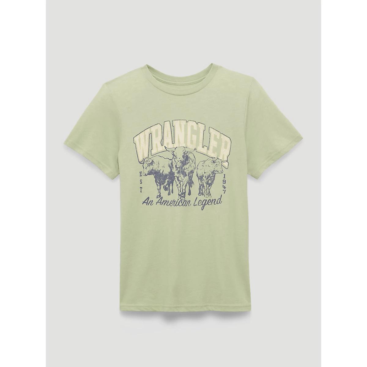 Women's Cactus Floral Reg Fit Tee in Apricot Wash Product Image