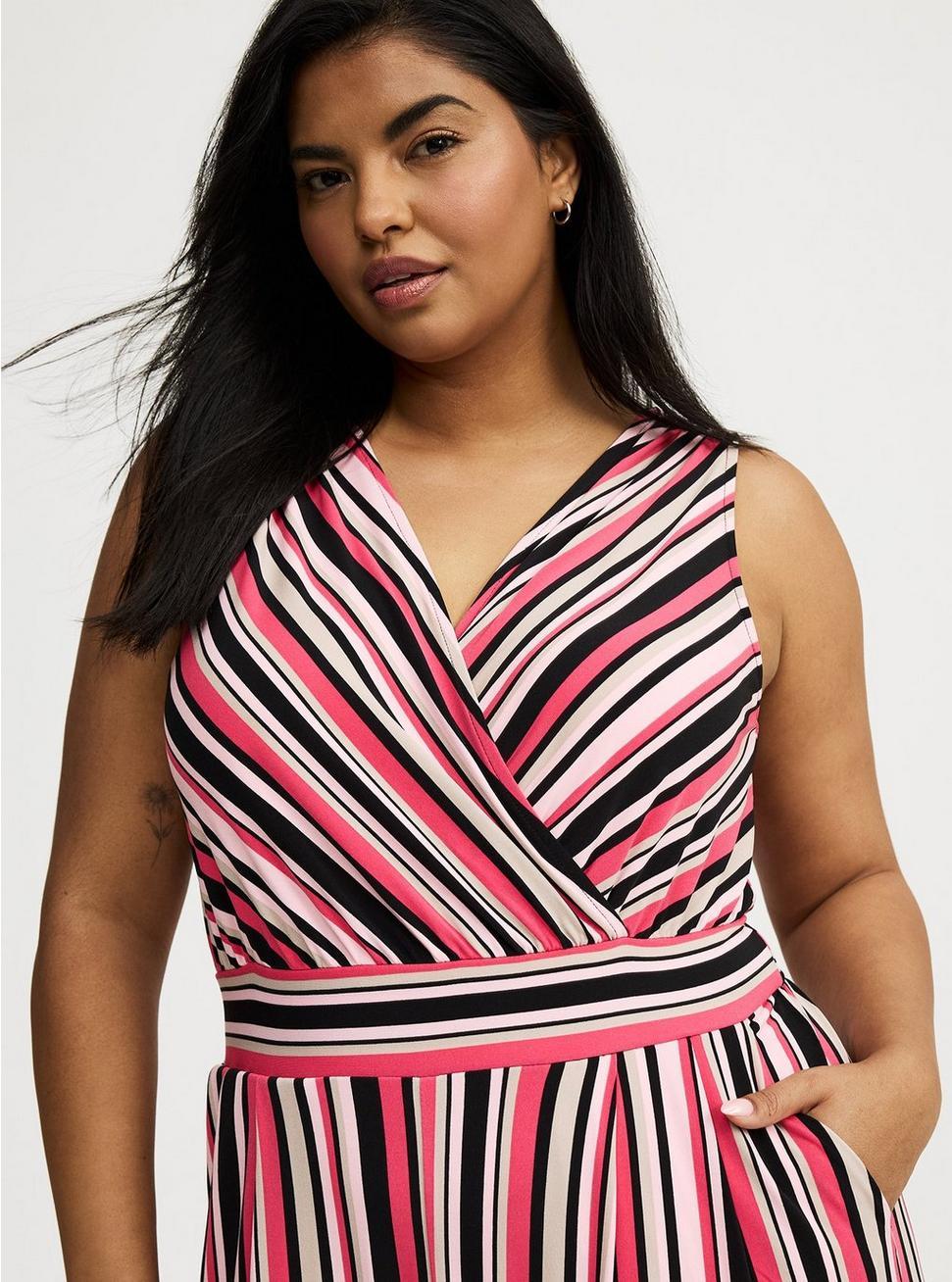 Studio Knit Surplice Tie Back Jumpsuit Product Image