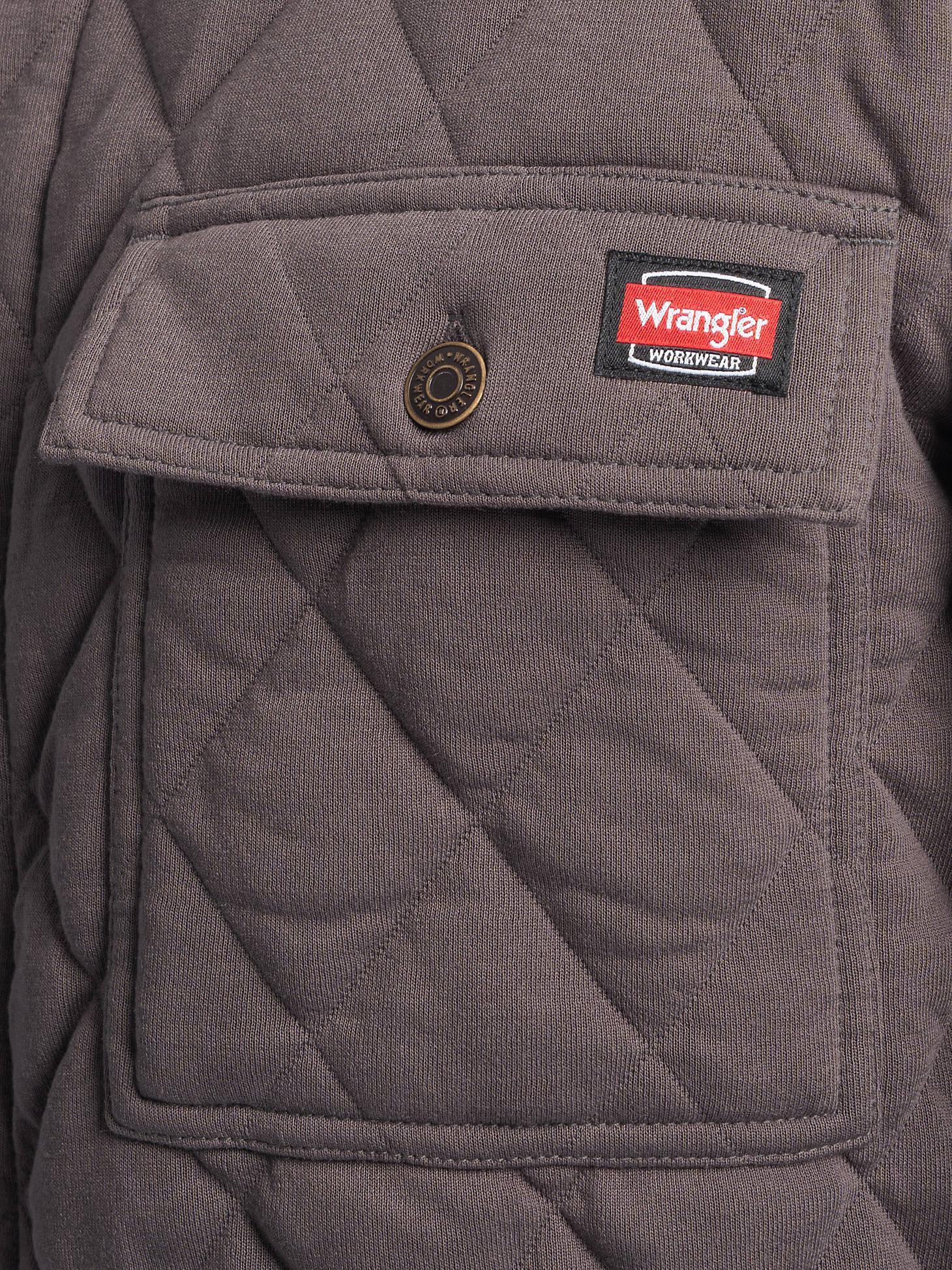 Men's Workwear Diamond Quilted Shacket Product Image