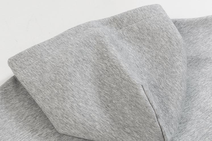 RT No. 4091 GRAY ZIP-UP HOODIE & SWEATPANTS (TOP & BOTTOM) Product Image