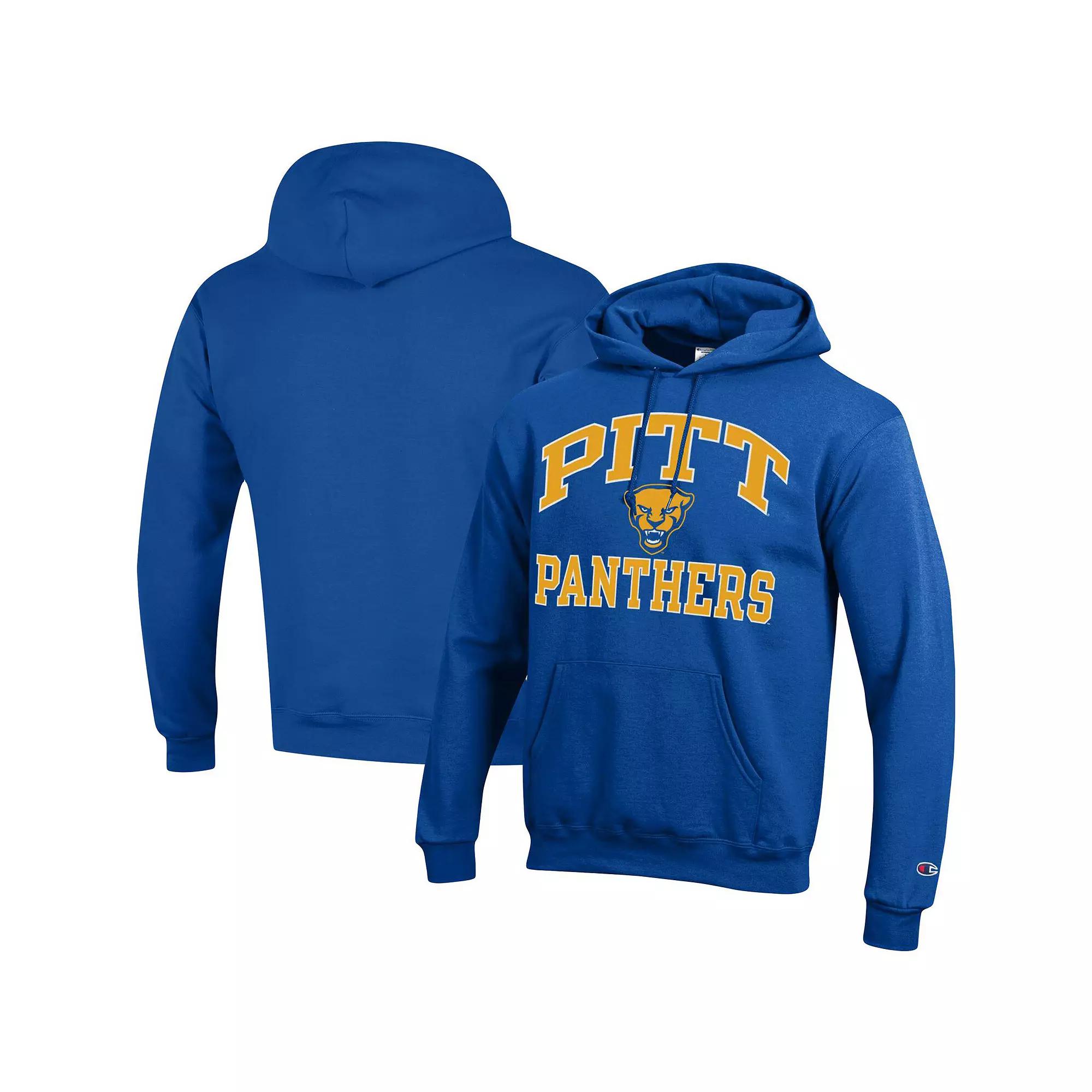Men's Champion Royal Pitt Panthers High Motor Pullover Hoodie,  Product Image