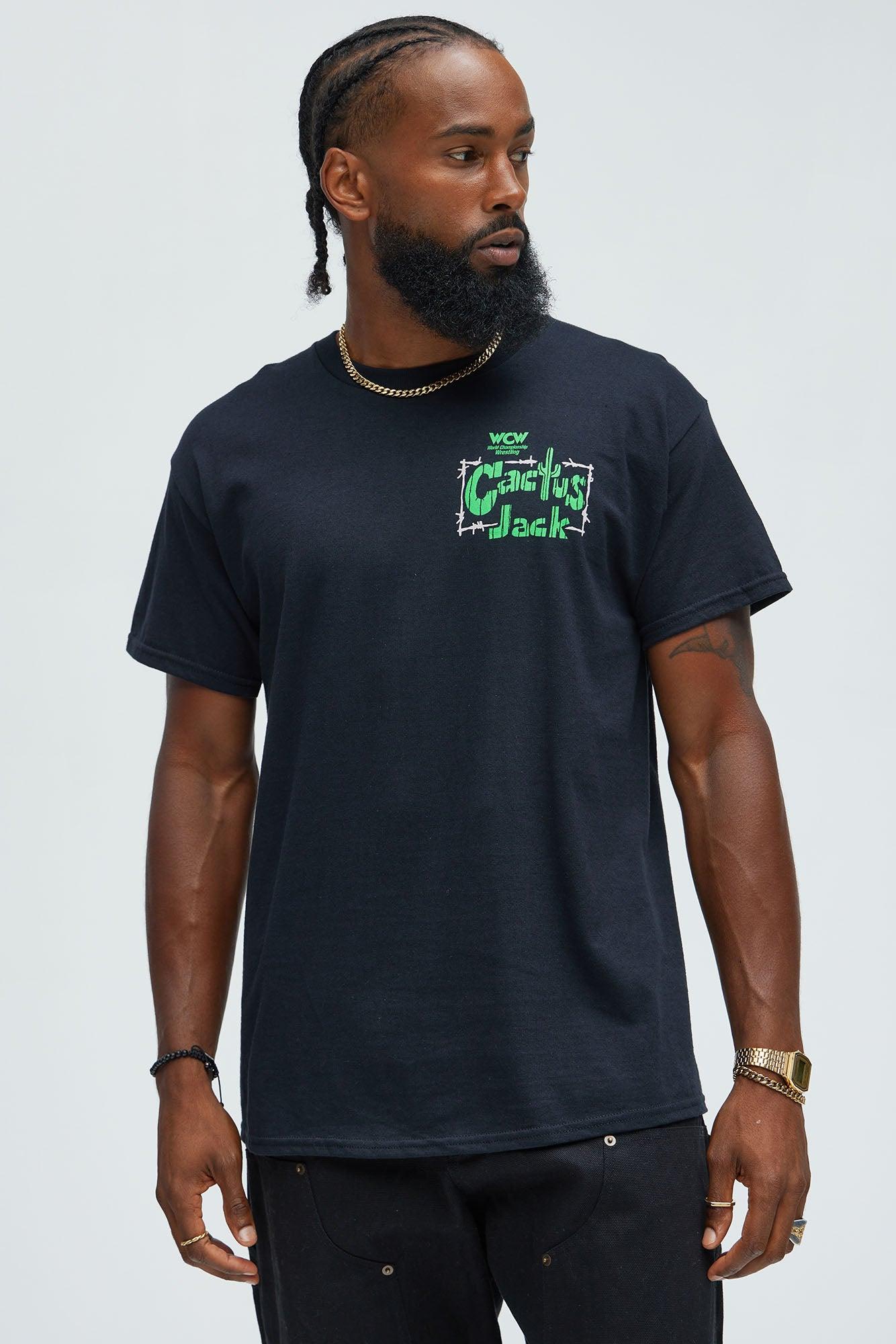 WCW Cactus Jack Short Sleeve Tee - Black Product Image