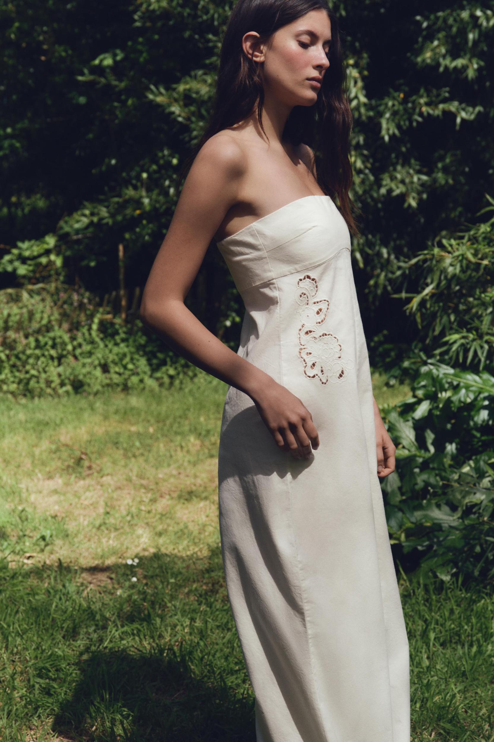 LONG EMBROIDERED JUMPSUIT Product Image